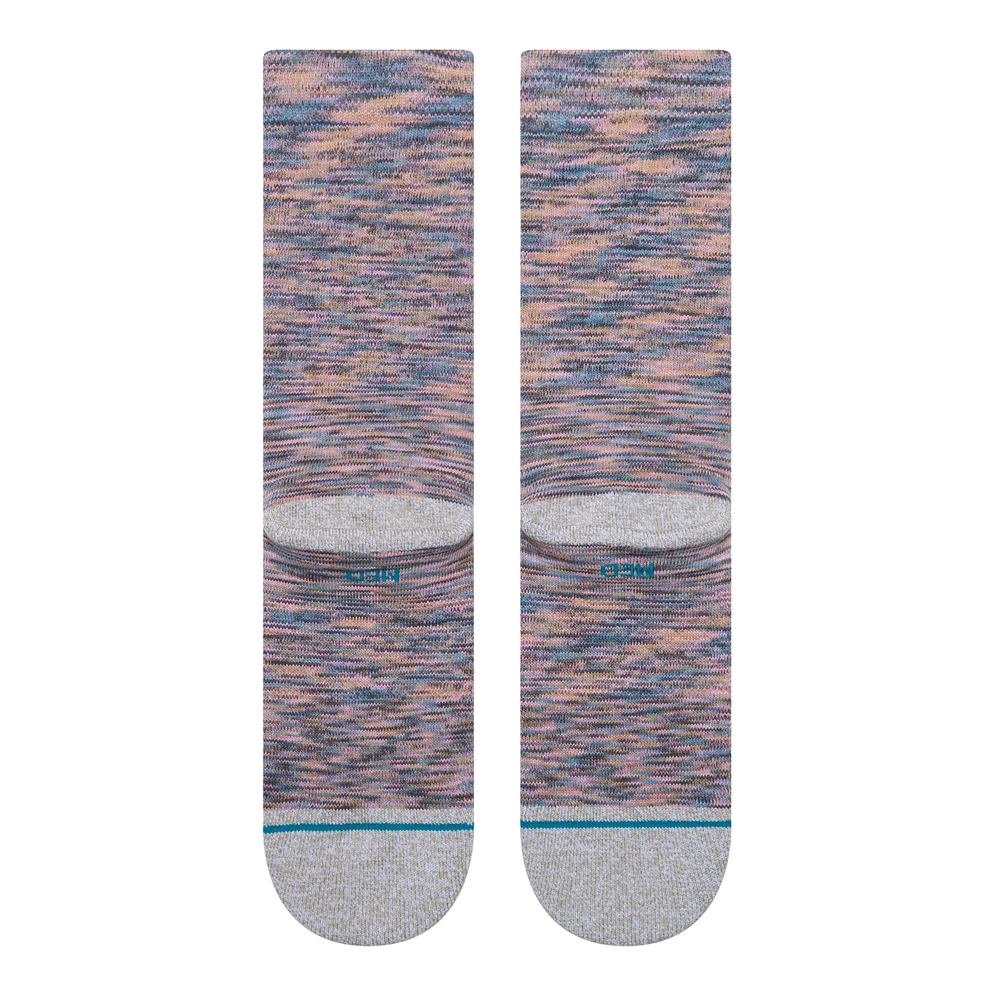 Stance Wmns Blended Crew Socks Lilac Ice Socks Material | Overkill