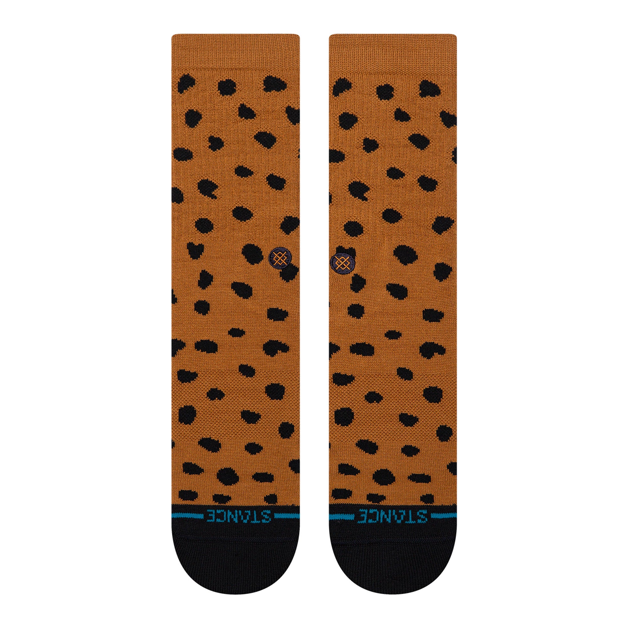 Stance Wmns Leopard Crew Socks Brown Socks W556B26LEO-BRN Detailfoto | Overkill