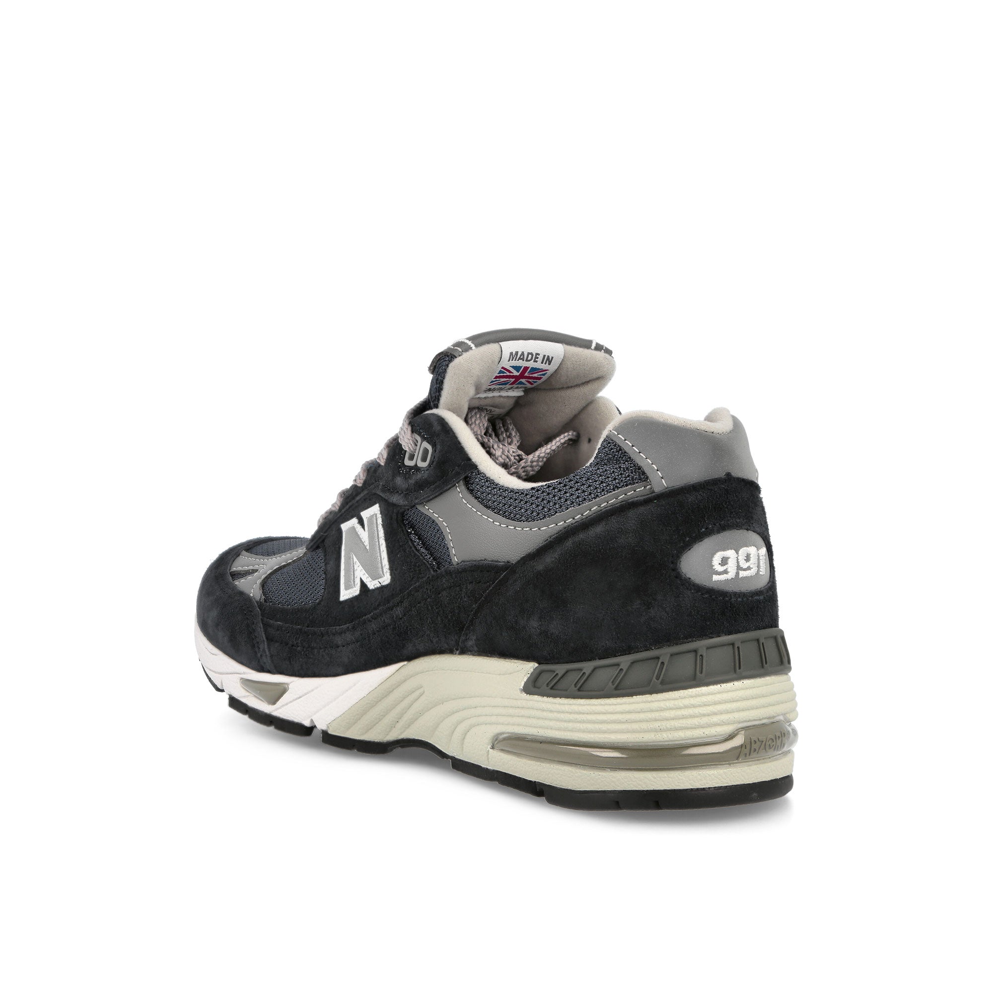 New Balance W991NV Navy Sneakers Material | Overkill