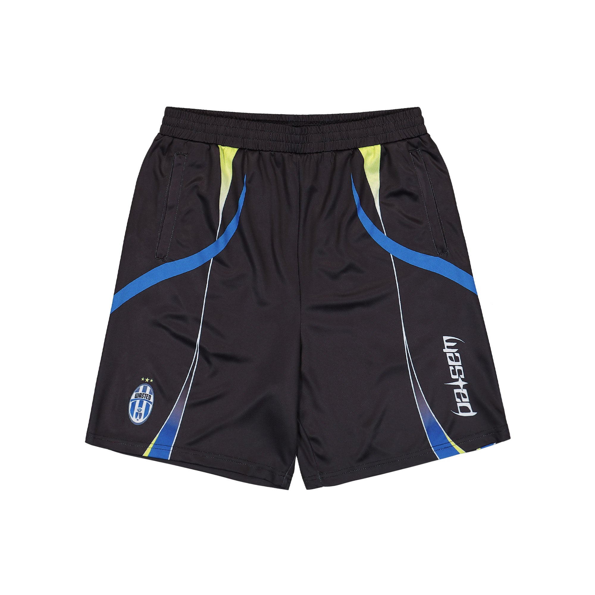 Wasted Paris Ambrosiana Football Shorts Black Shorts 172380 | Overkill