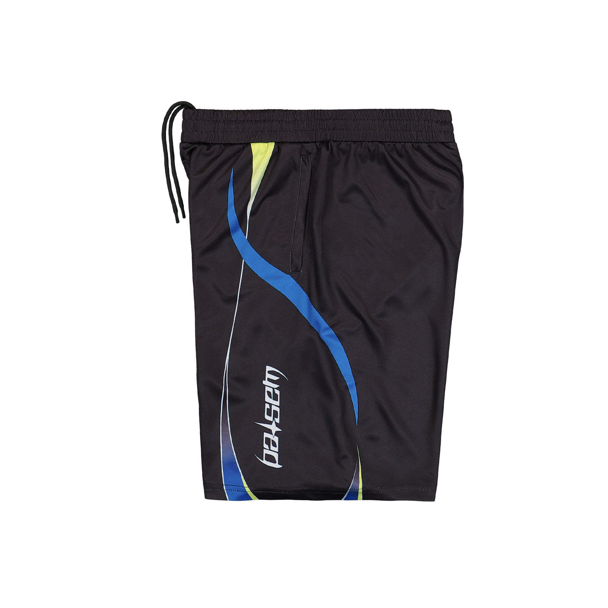 Wasted Paris Ambrosiana Football Shorts Black Shorts Close-up | Overkill