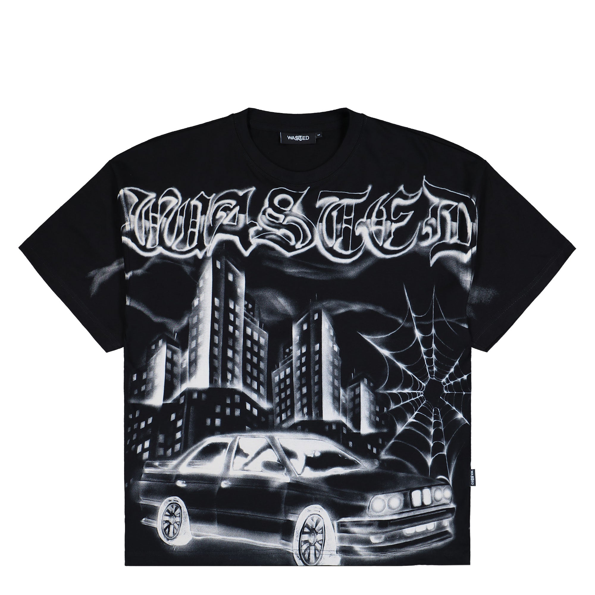 Wasted Paris ATM Boxy T-Shirt Black T-Shirt 175403 | Overkill