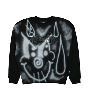 Wasted Paris Boiler Reset Crewneck Black Sweatshirts WPBRCNB / Black | Overkill