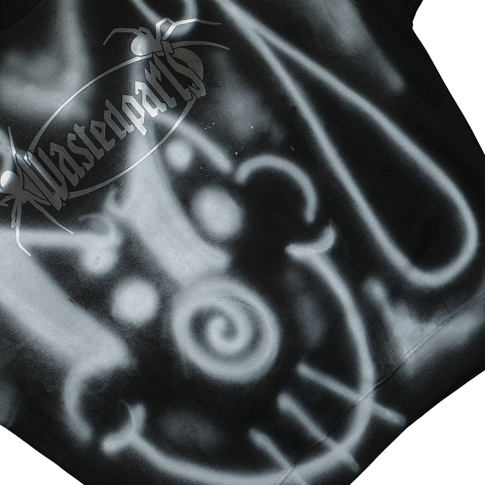 Wasted Paris Boiler Reset Crewneck Black Sweatshirts Detailfoto | Overkill