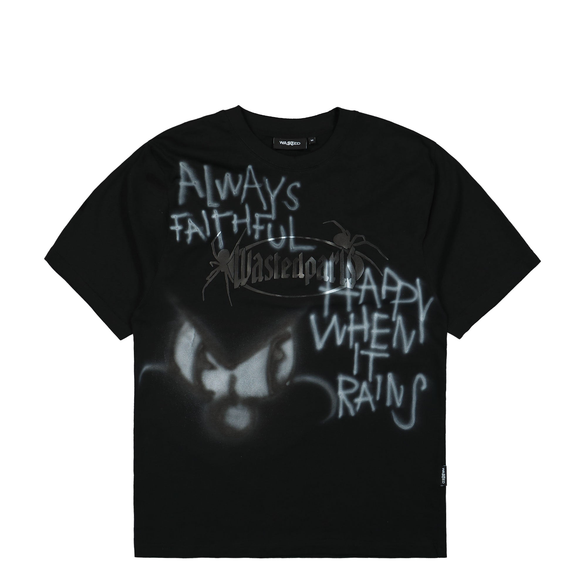 Wasted Paris Boiler Reset T-Shirt Black T-Shirts WPBRTSB / Black | Overkill