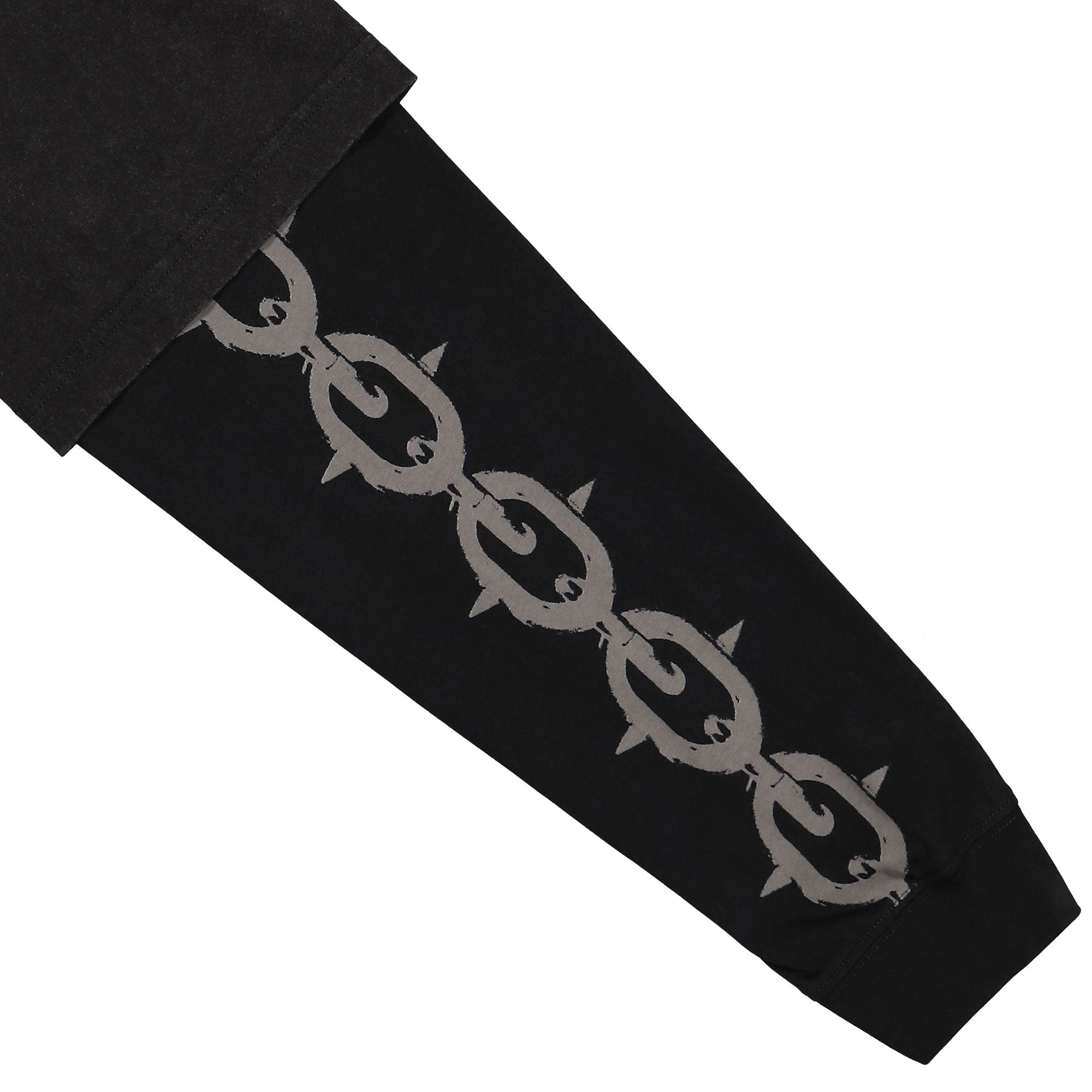 Wasted Paris Chrome Longsleeve Faded Black / Black Longsleeves Detail view 1 | Overkill