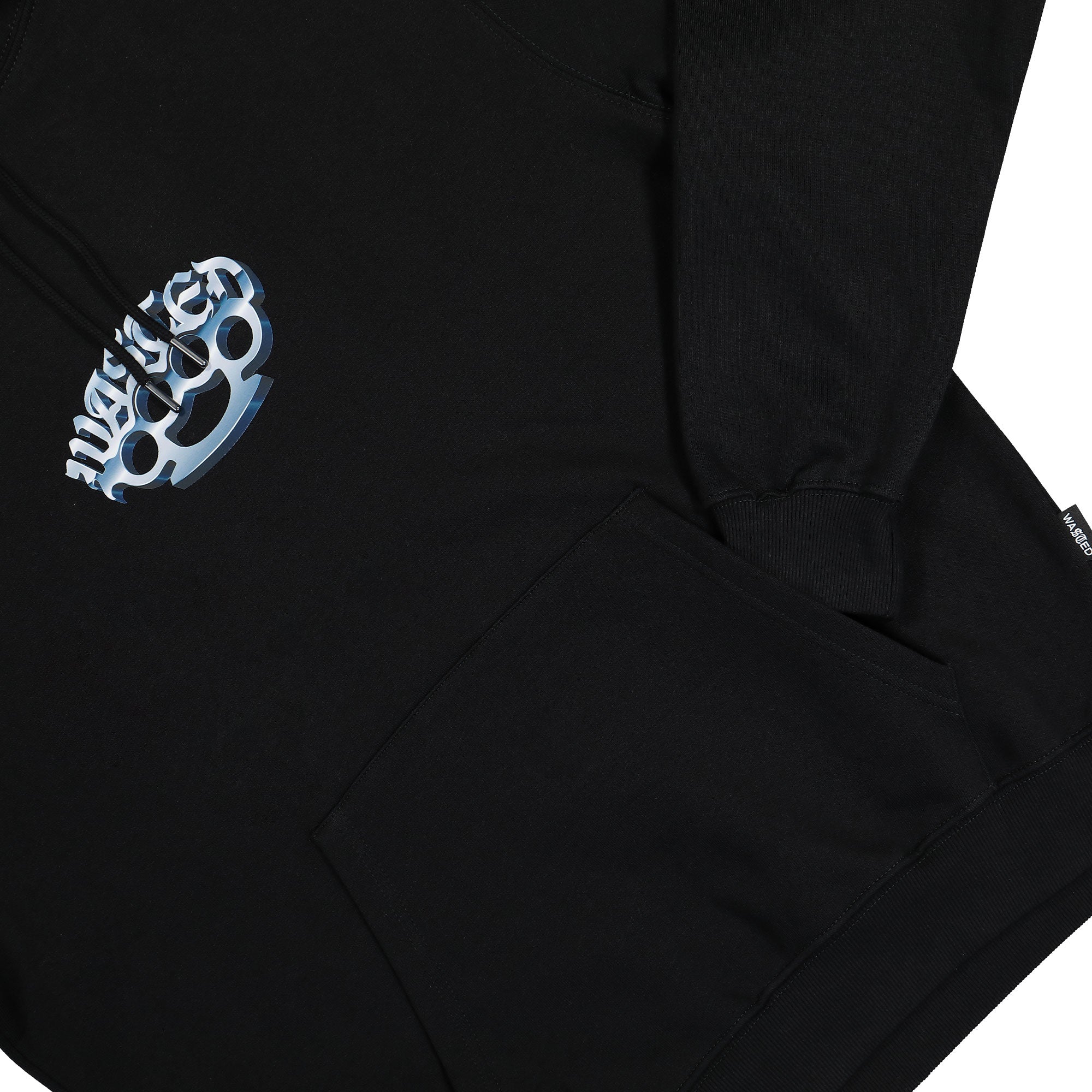 Wasted Paris Knuckles Hoodie Black Hoodies Detailfoto | Overkill