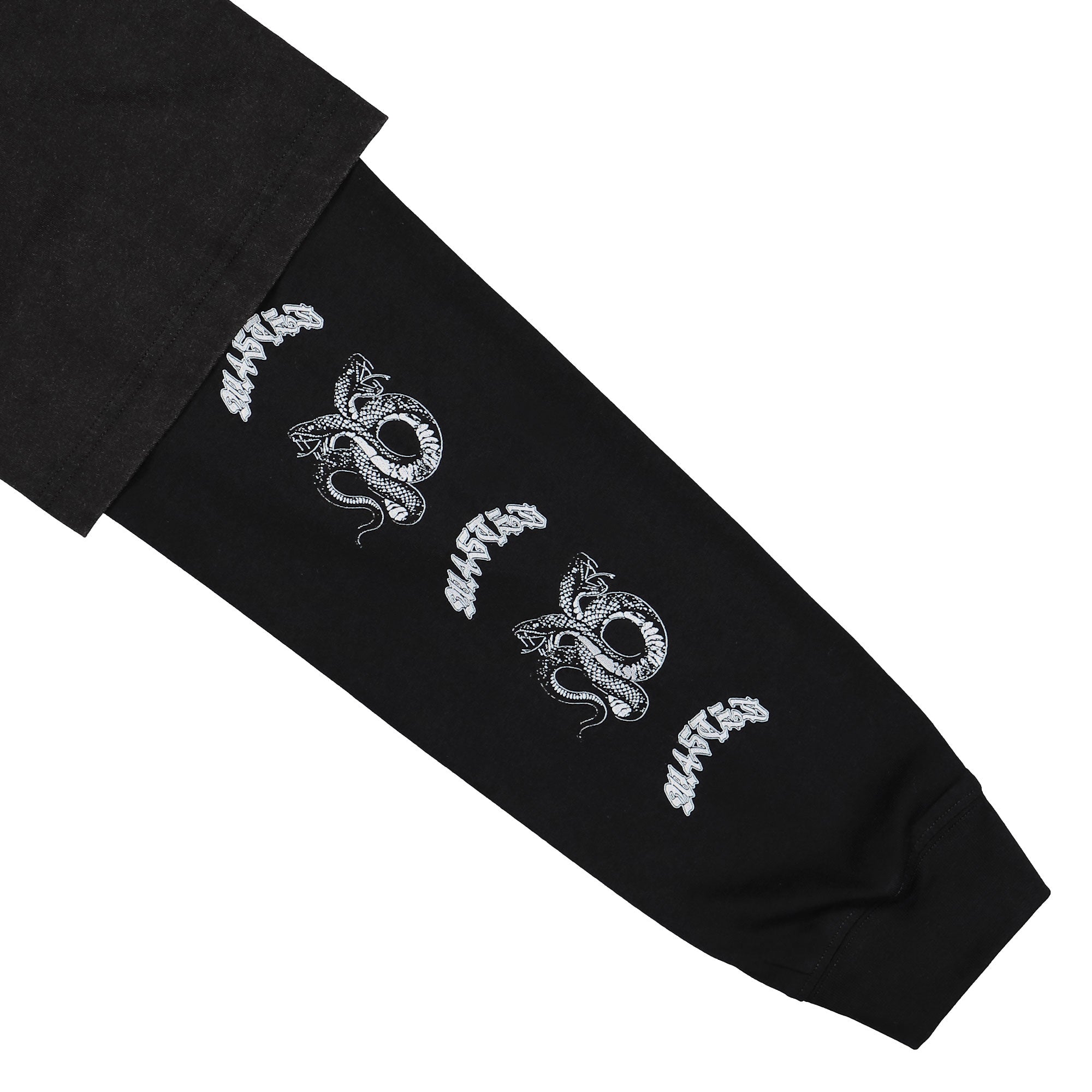 Wasted Paris Lethal Longsleeve Faded Black / Black Longsleeves Detail view 1 | Overkill