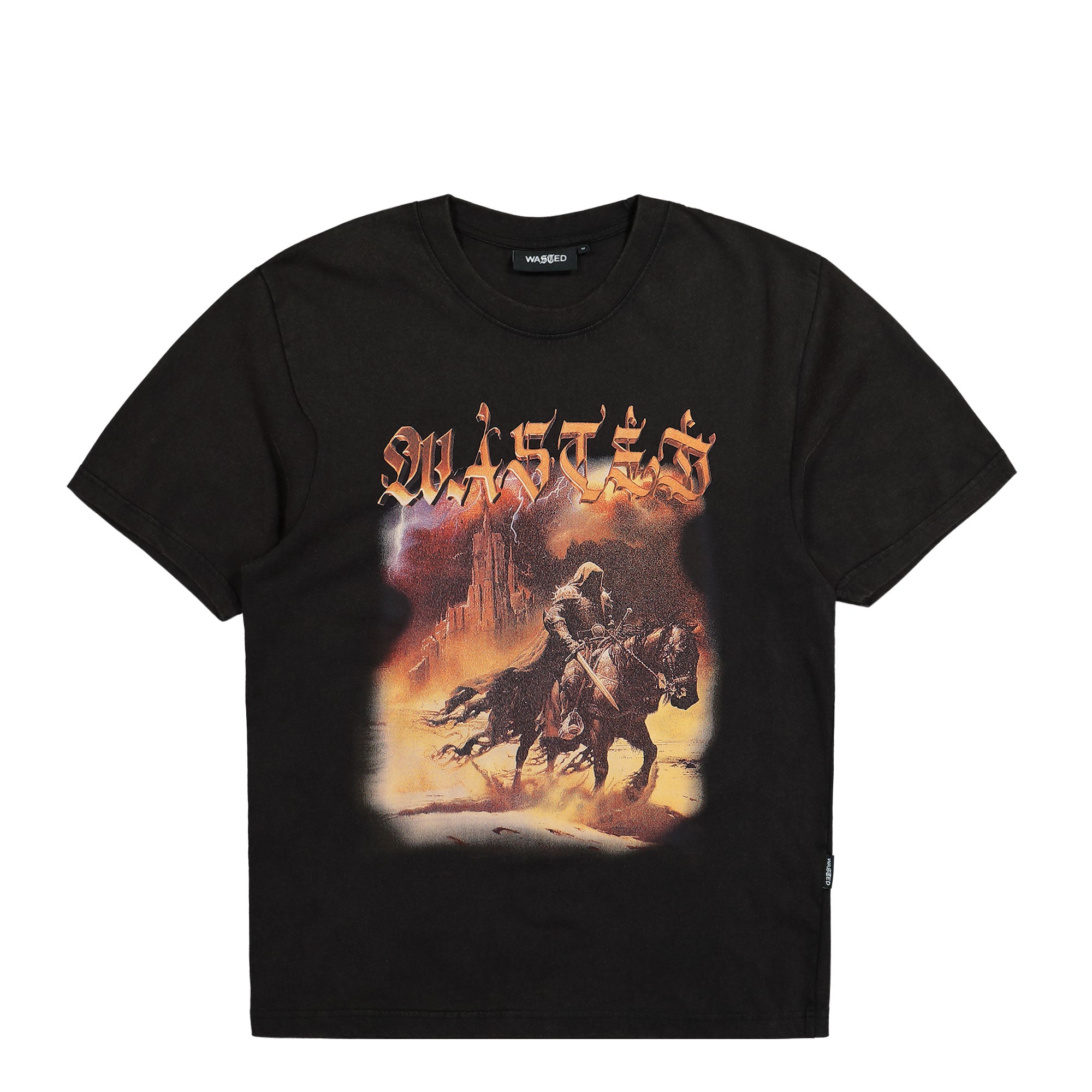 Wasted Paris Mirage T-Shirt Black T-Shirts 172310 | Overkill