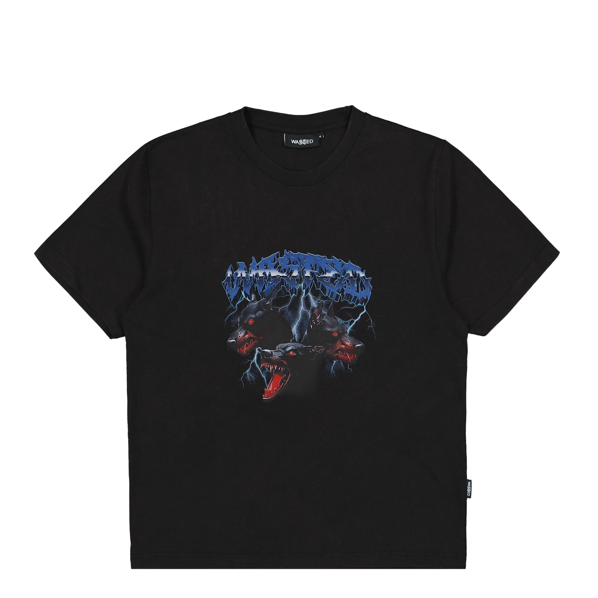 Wasted Paris Orthos T-Shirt Faded Black T-Shirts 172394 | Overkill