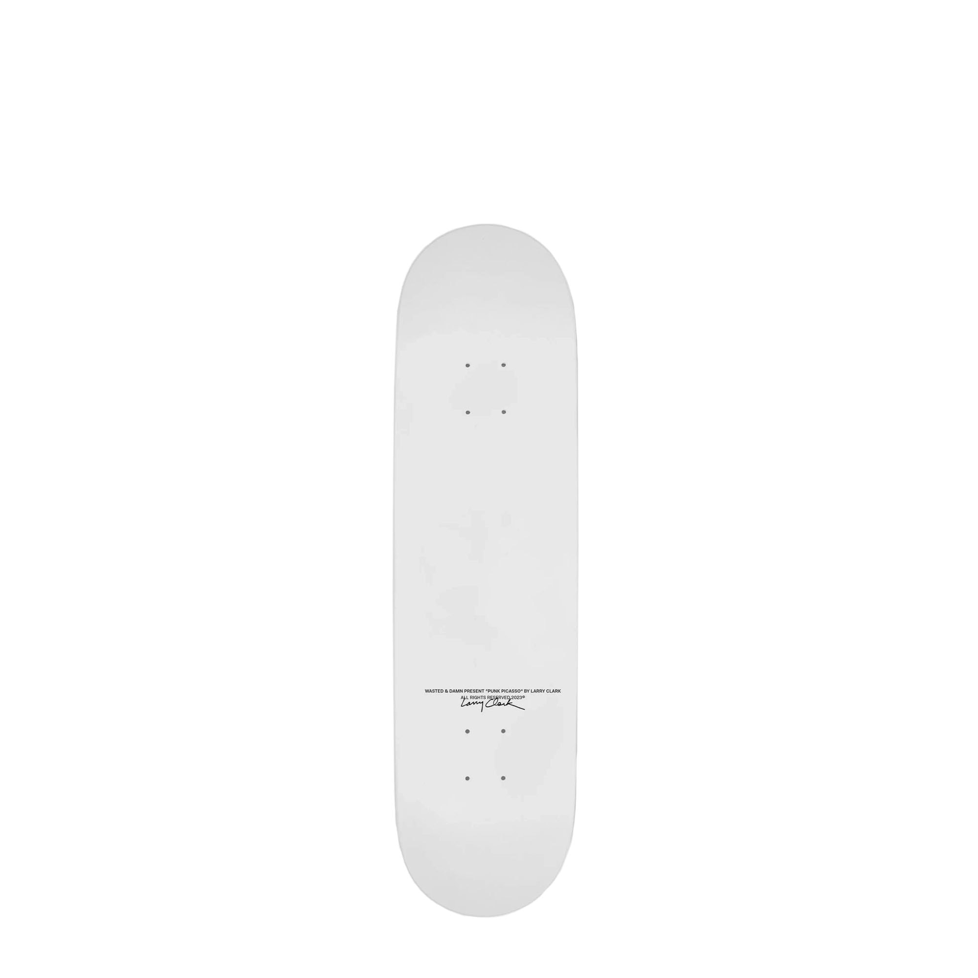 Wasted Paris Absolution Deck White Skateboards Material | Overkill