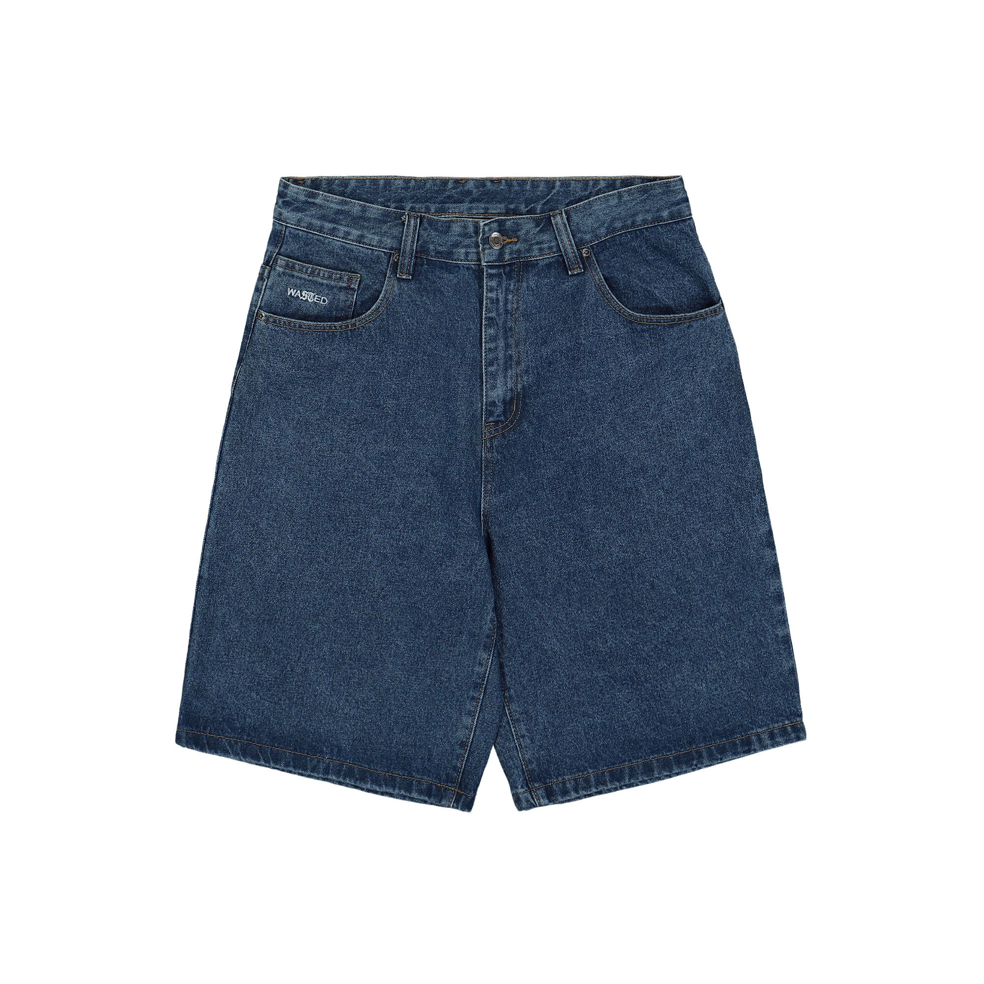 Wasted Paris Prey Casper Shorts Washed Blue Shorts 172404 | Overkill