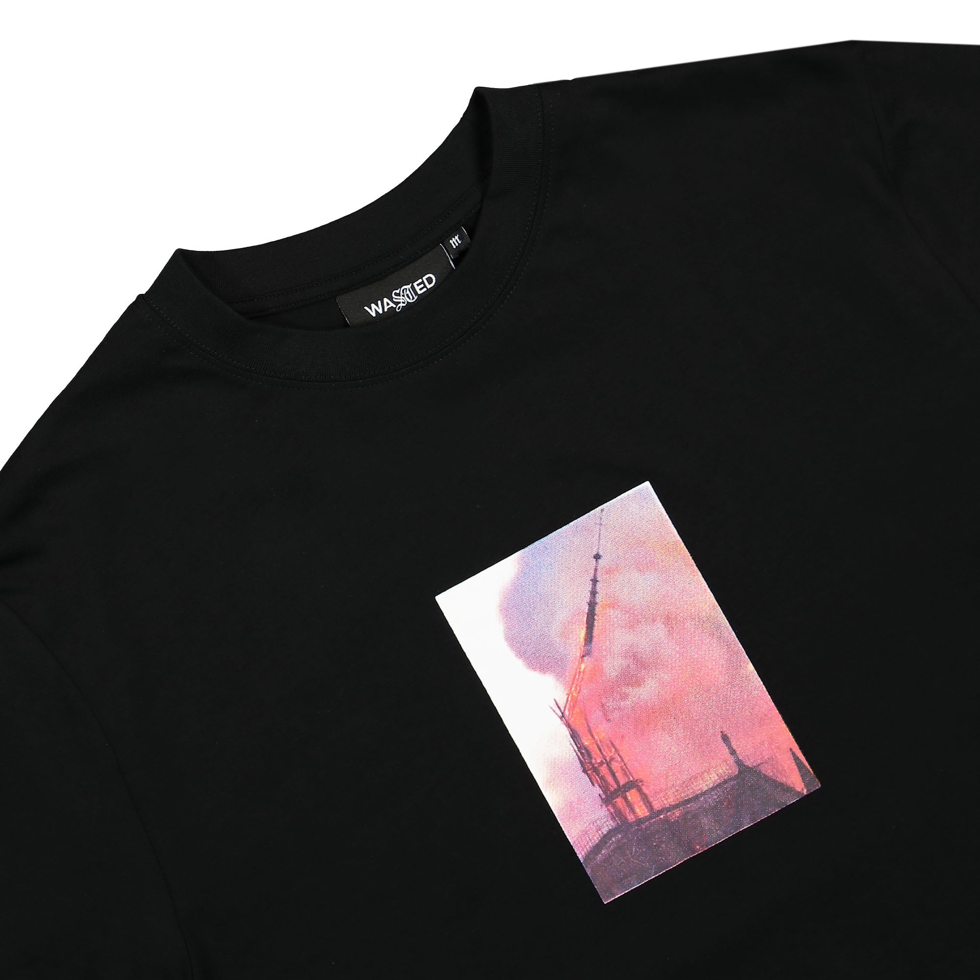 Wasted Paris Sight T-Shirt Black T-Shirts Material | Overkill