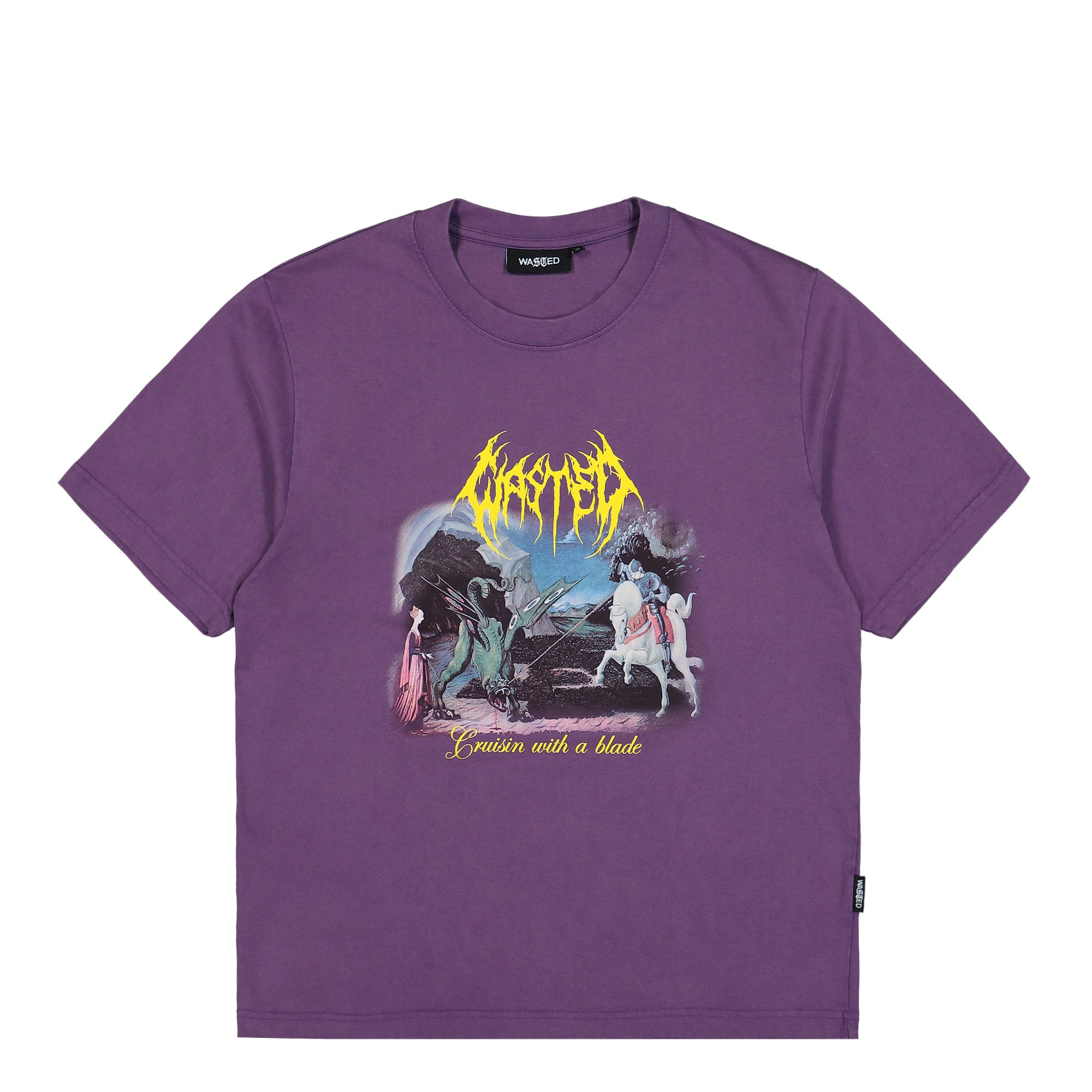 Wasted Paris Tale T-Shirt Imperial Purple T-Shirts 172396 | Overkill