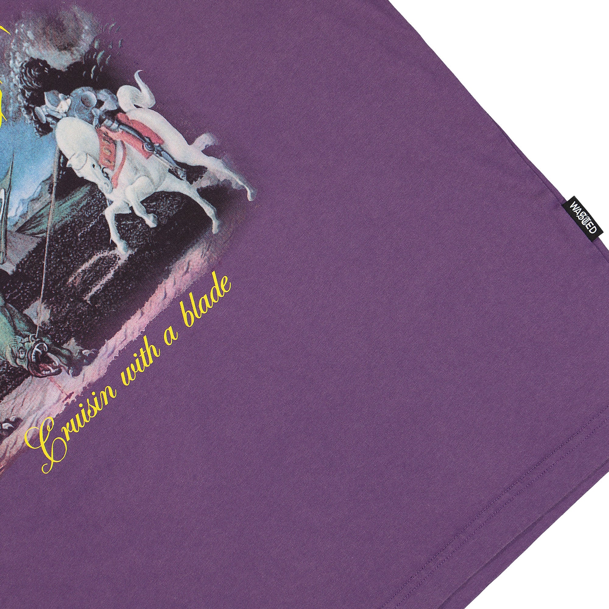 Wasted Paris Tale T-Shirt Imperial Purple T-Shirts Detailfoto | Overkill
