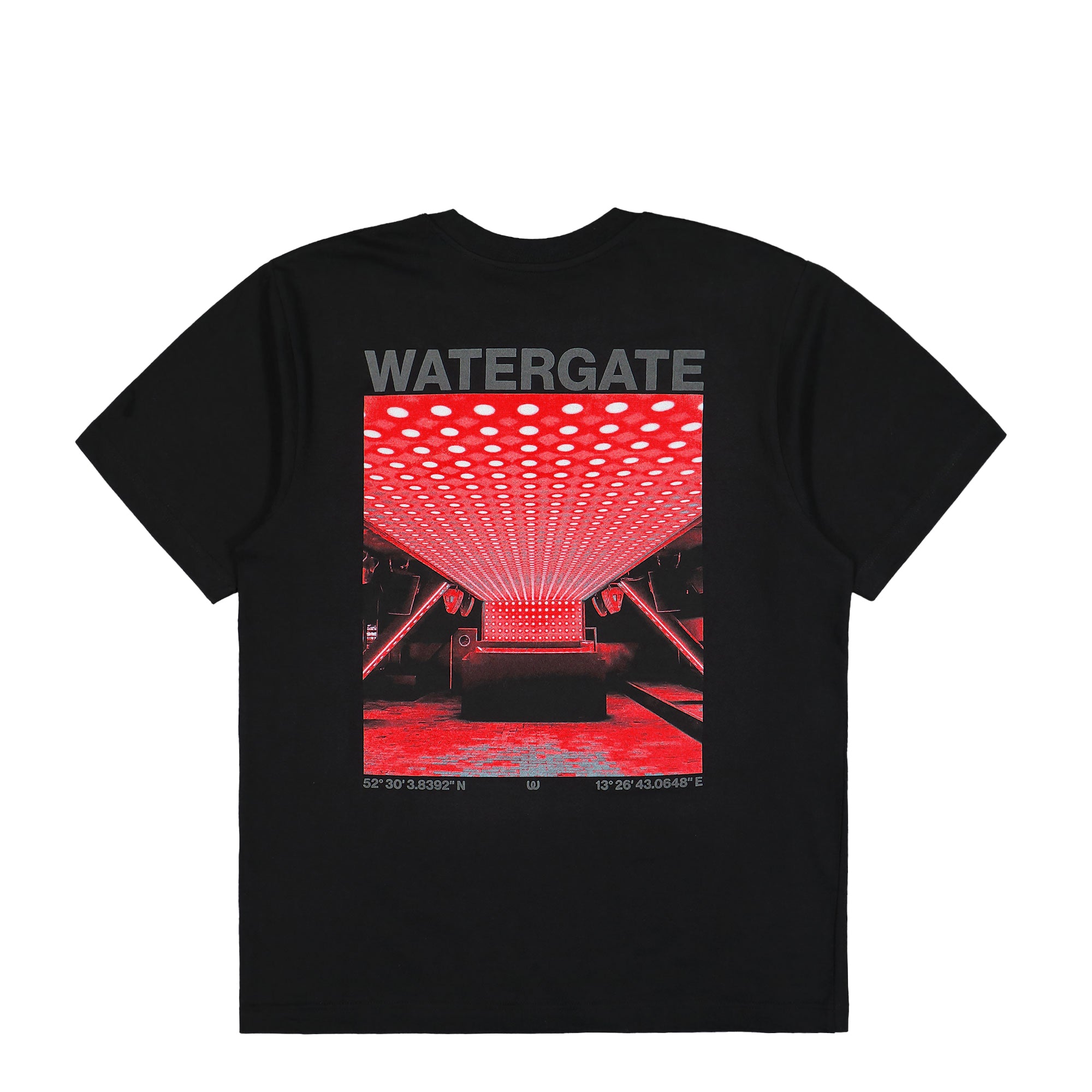 Watergate Farewell Watergate Mainfloor Reflective Limited Raver Edition T-Shirt Black / Reflective T-Shirts Material | Overkill