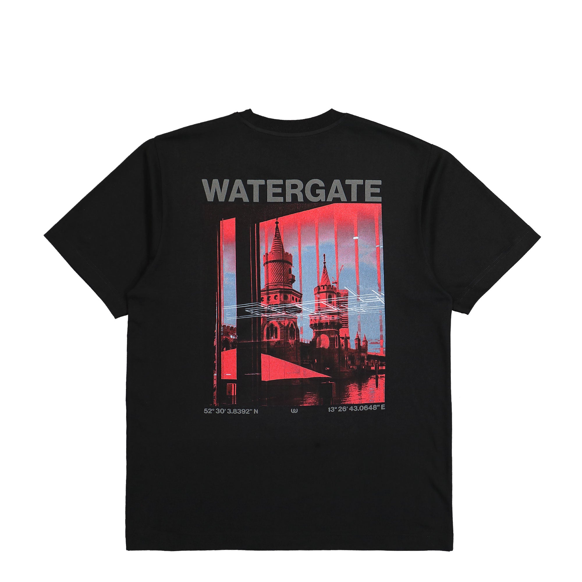 Watergate Farewell Watergate Waterfloor Reflective Limited Raver Edition T-Shirt Black / Reflective T-Shirts Material | Overkill