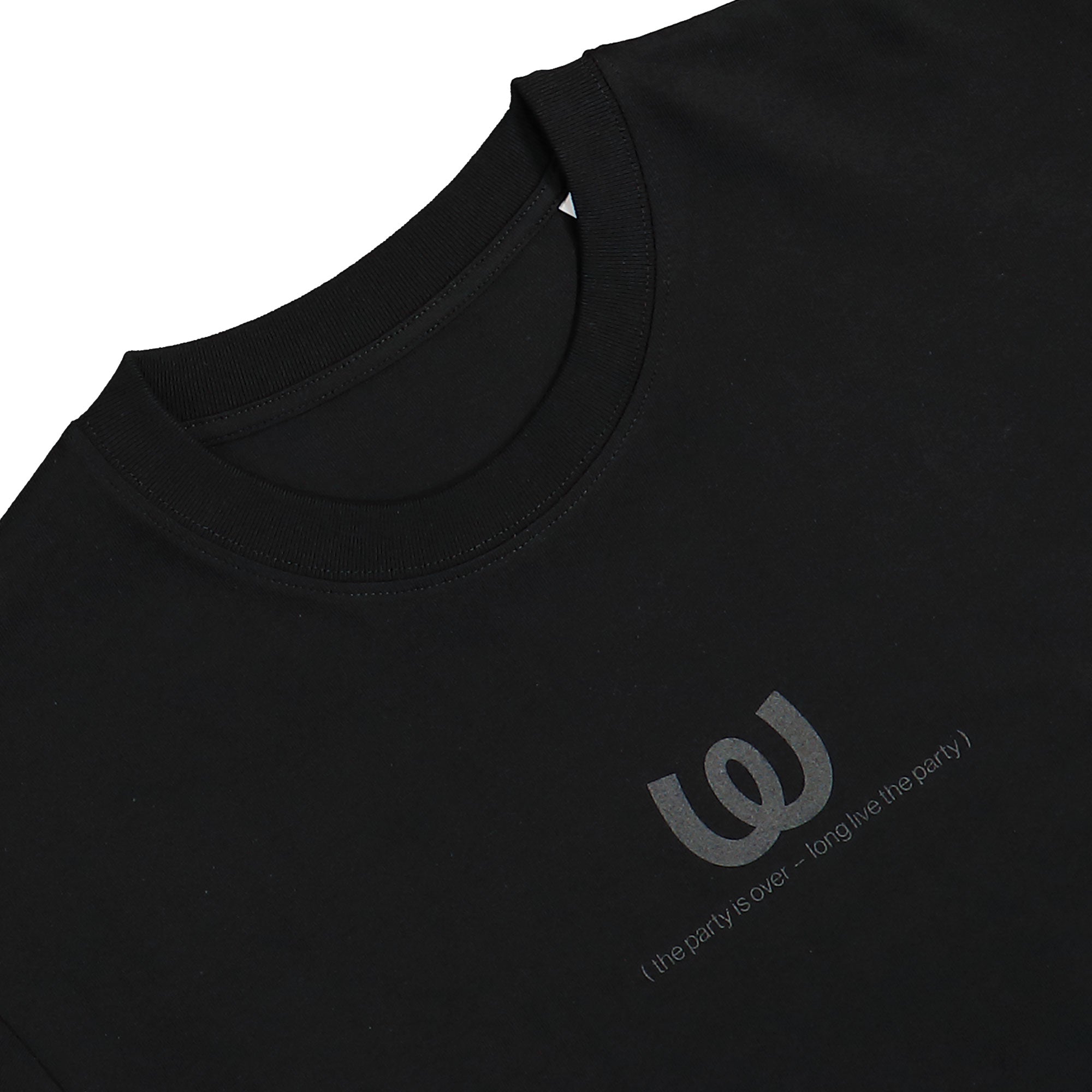 Watergate Farewell Watergate Waterfloor Reflective Limited Raver Edition T-Shirt Black / Reflective T-Shirts Detailfoto | Overkill