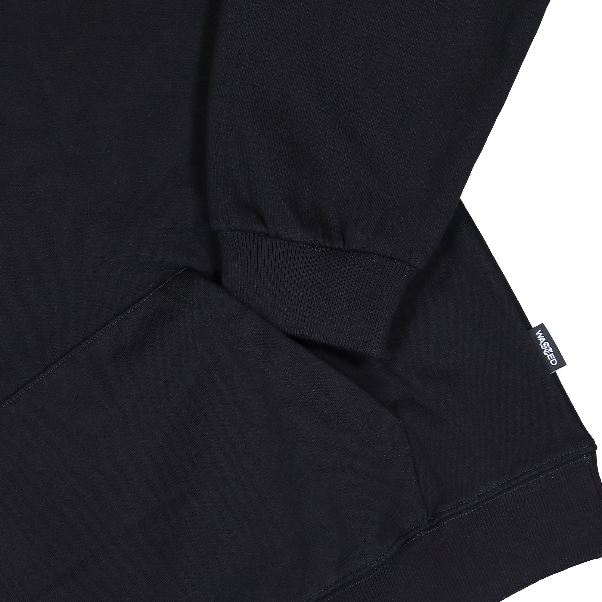 Wasted Paris Crest Hoodie Black Hoodie 175405 Detail View 1 | Overkill