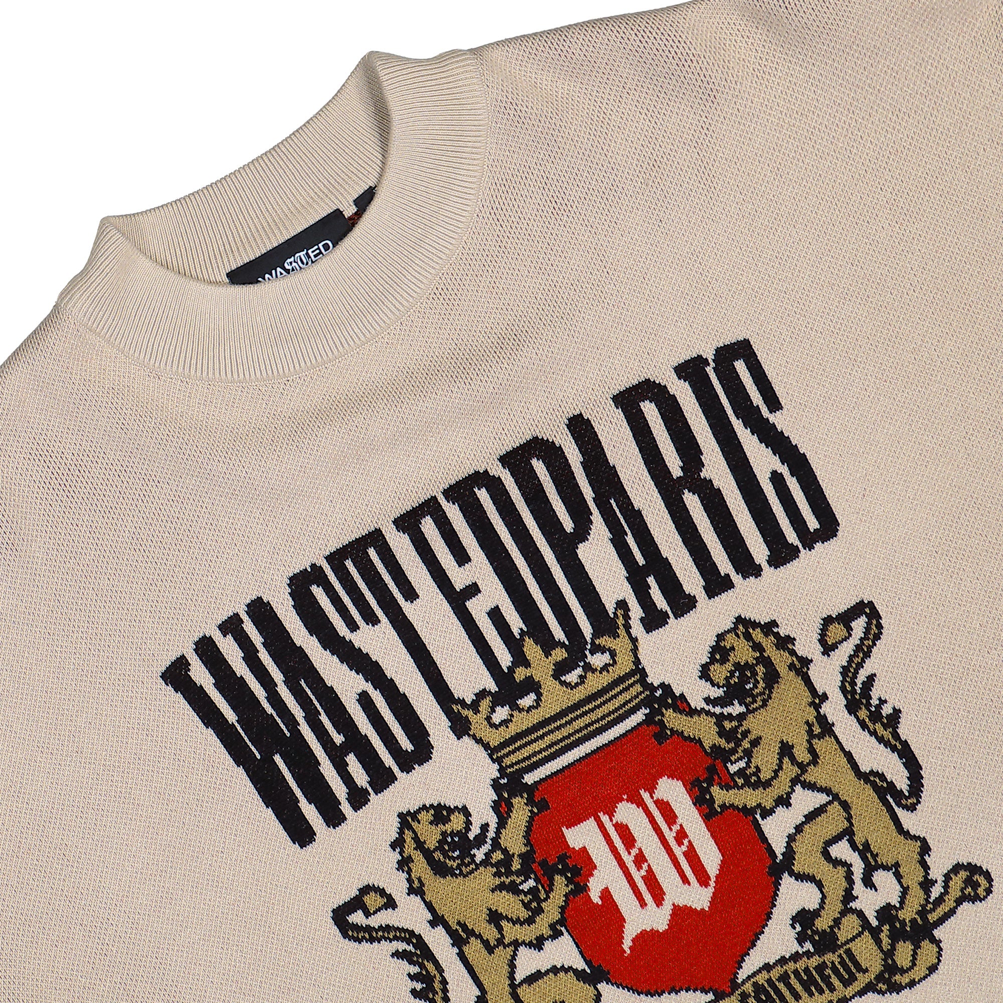 Wasted Paris Crest Sweatshirt Sahara Sweatshirt 175407 Detailfoto | Overkill