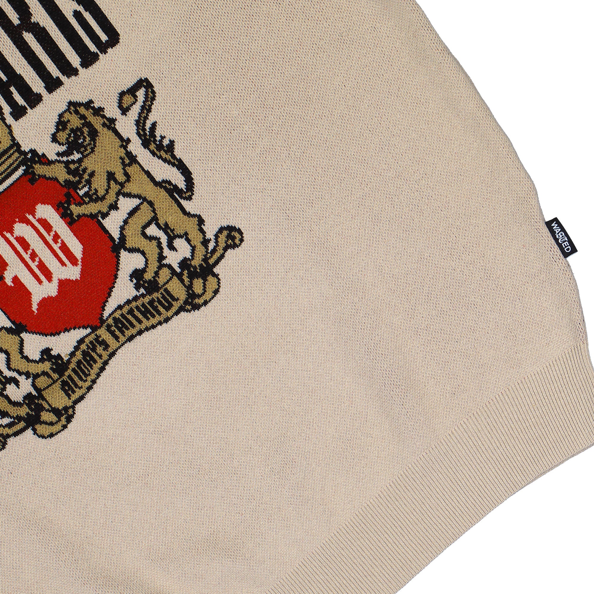 Wasted Paris Crest Sweatshirt Sahara Sweatshirt 175407 Detail View 1 | Overkill