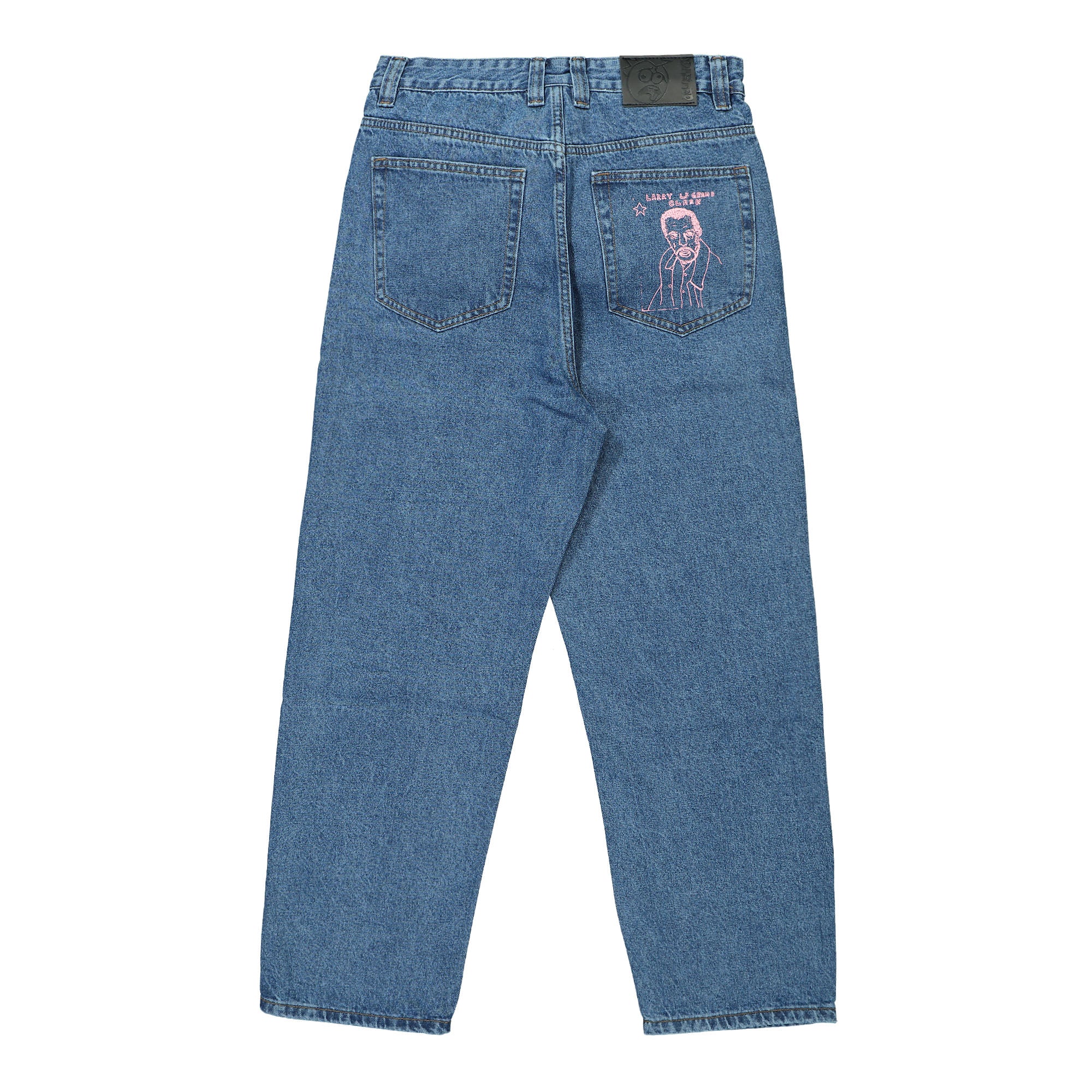 Wasted Paris Casper Riot Pant Washed Blue Jeans Material | Overkill