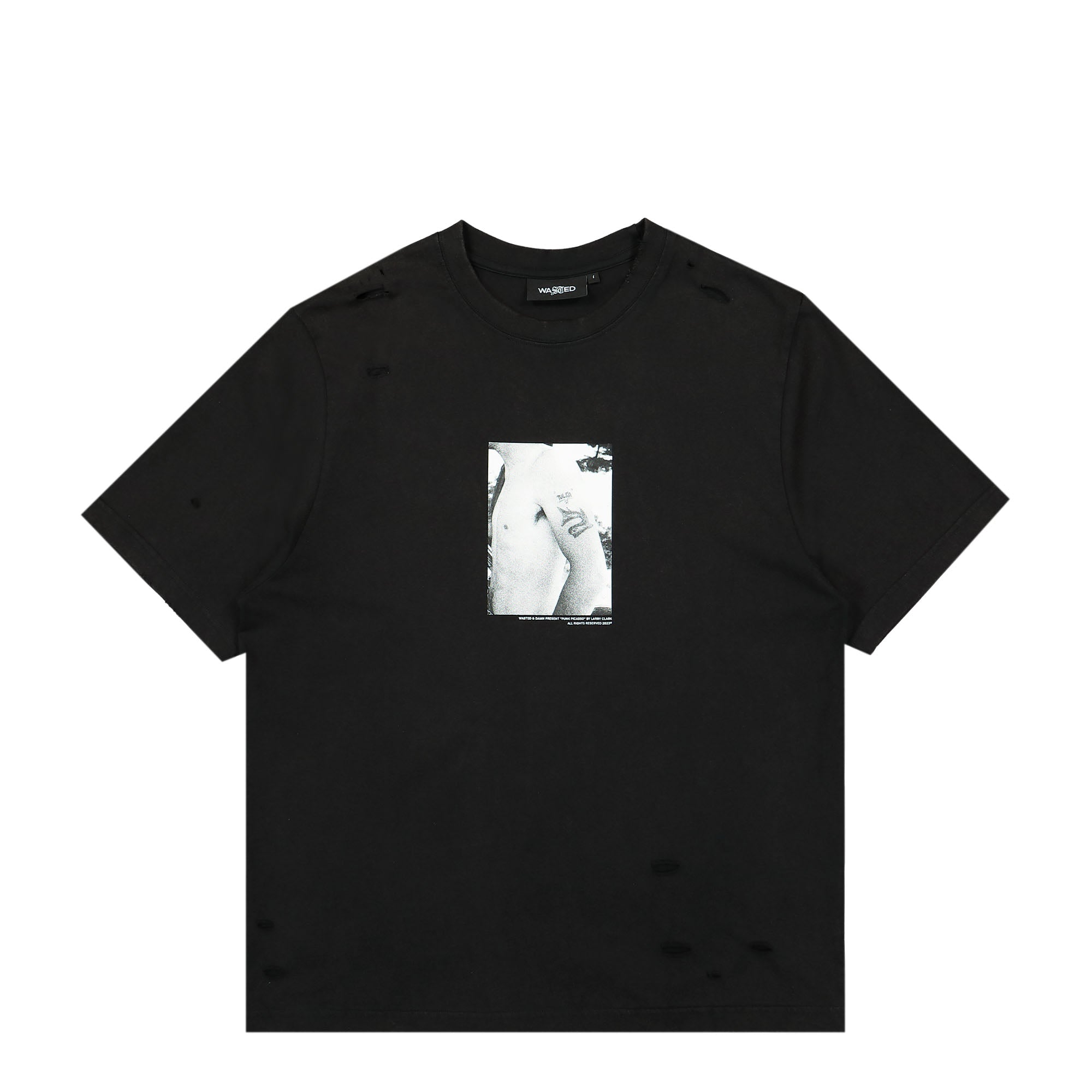 Wasted Paris Destroy Absolution T-Shirt Faded Black T-Shirts 165913 / Faded Black | Overkill