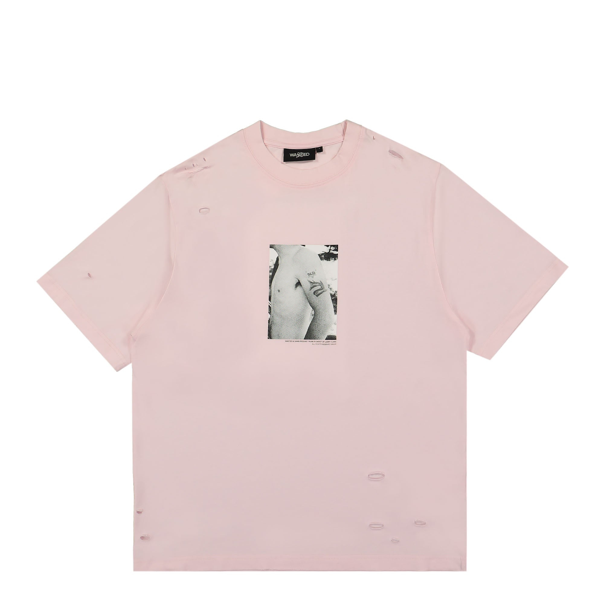 Wasted Paris Destroy Absolution T-Shirt Faded Sour Pink T-Shirts 165914 / Faded Sour Pink | Overkill