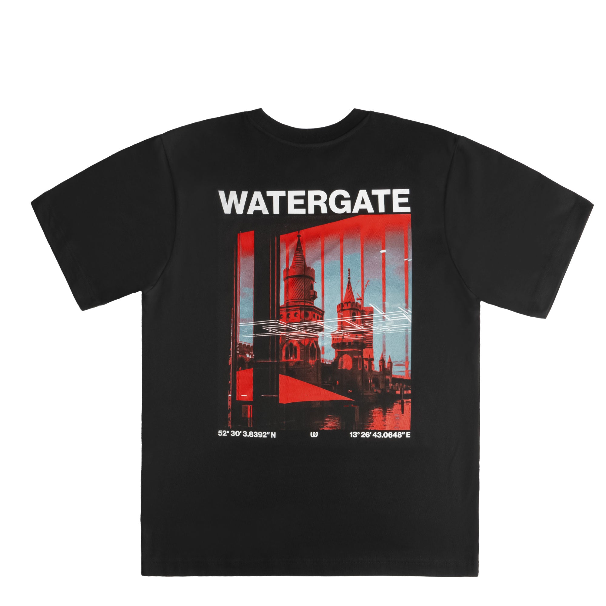 Watergate Farewell Watergate Waterfloor T-Shirt Black T-Shirts Close-up | Overkill
