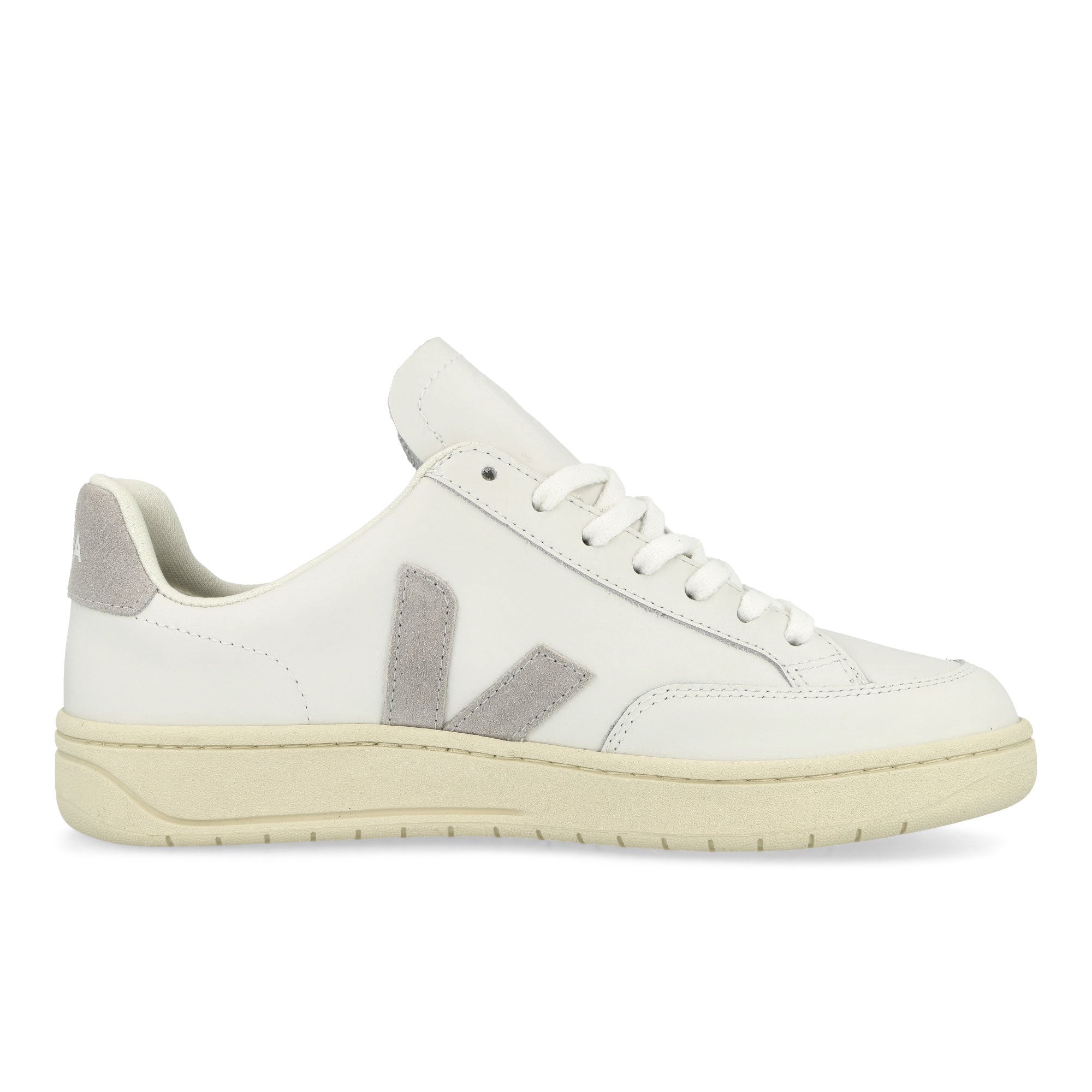 Veja V-12 Leather Extra White Low Top Sneakers Silhouette | Overkill
