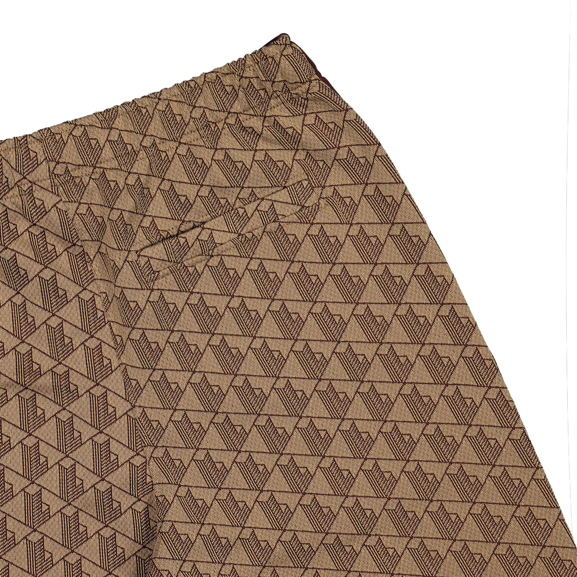 Lacoste Paris Jacquard Monogram Track Pants Beige / Bordeaux Sweat & Track Pants Detail view 1 | Overkill