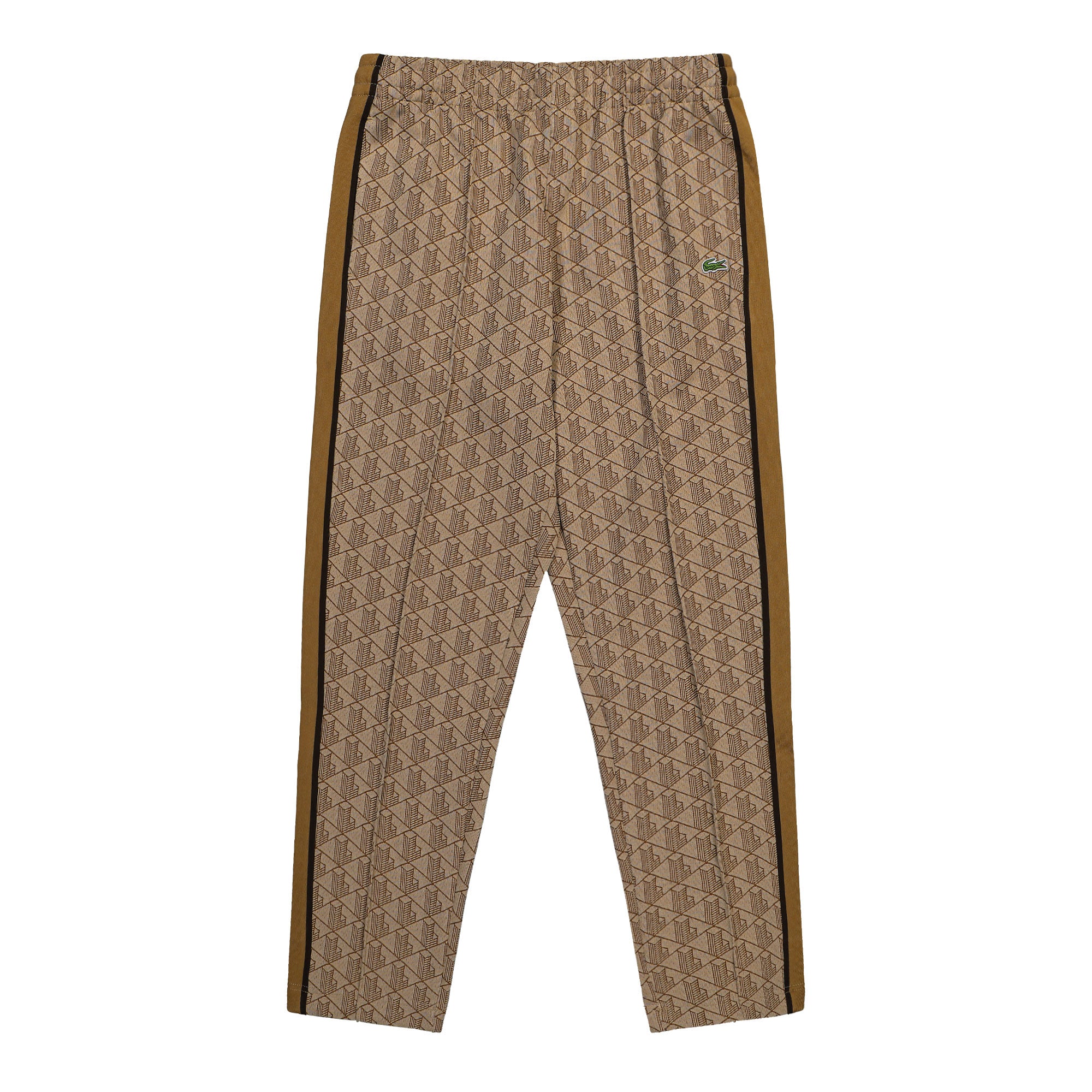 Lacoste Paris Monogram Trousers Beige / Brown Sweat & Track Pants XH1440-00 6IR | Overkill