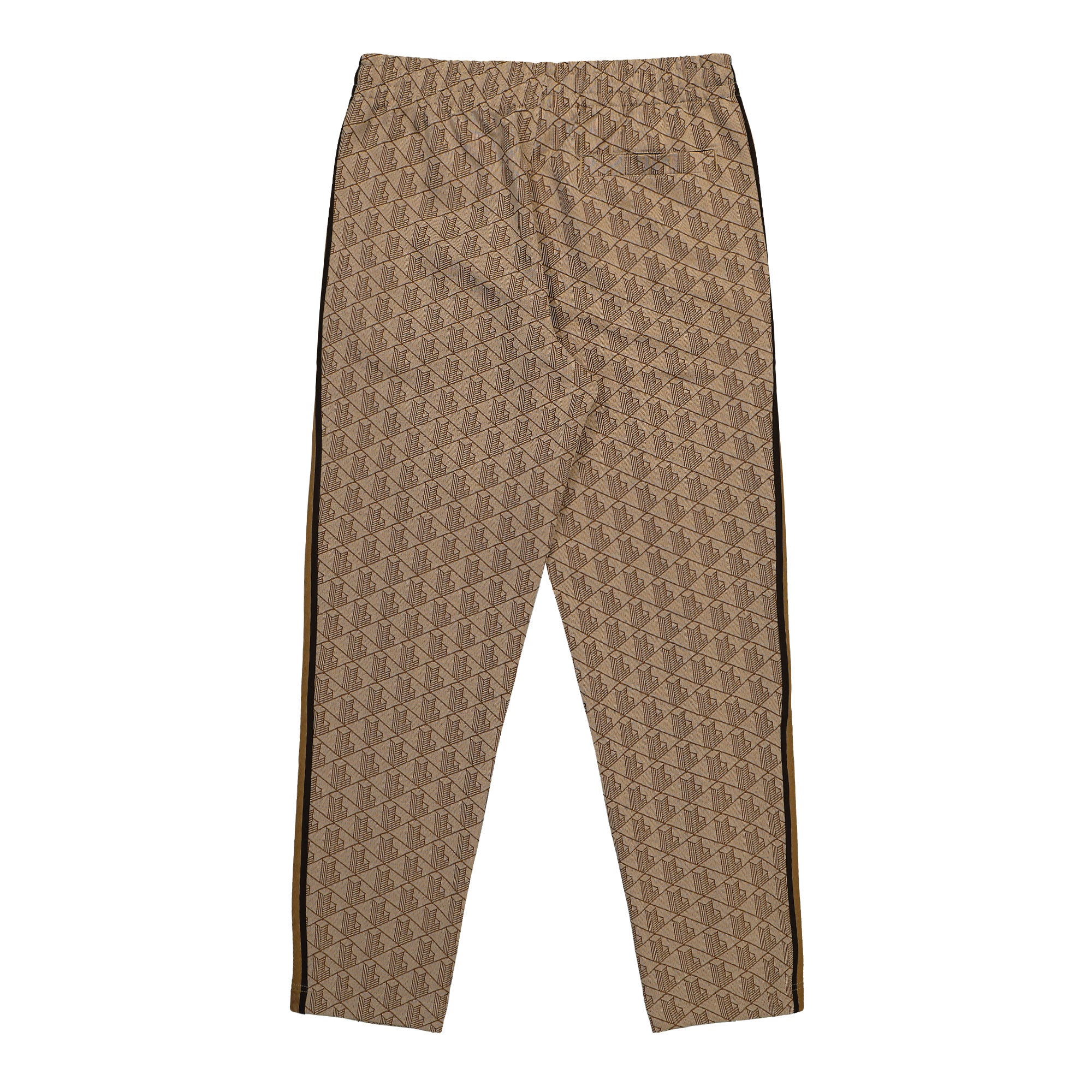 Lacoste Paris Monogram Trousers Beige / Brown Sweat & Track Pants XH1440-00 6IR Close-up | Overkill