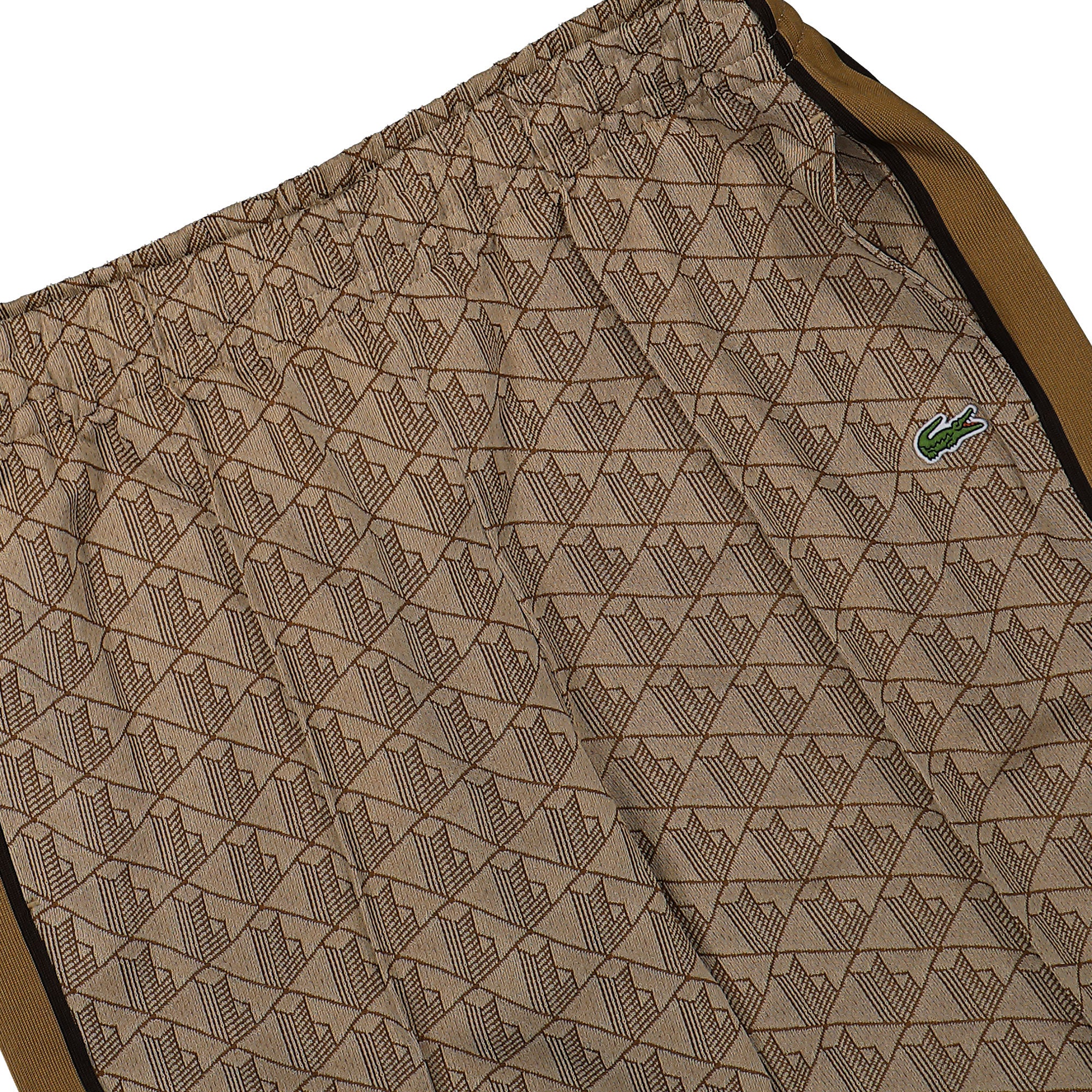 Lacoste Paris Monogram Trousers Beige / Brown Sweat & Track Pants XH1440-00 6IR Detail View 1 | Overkill