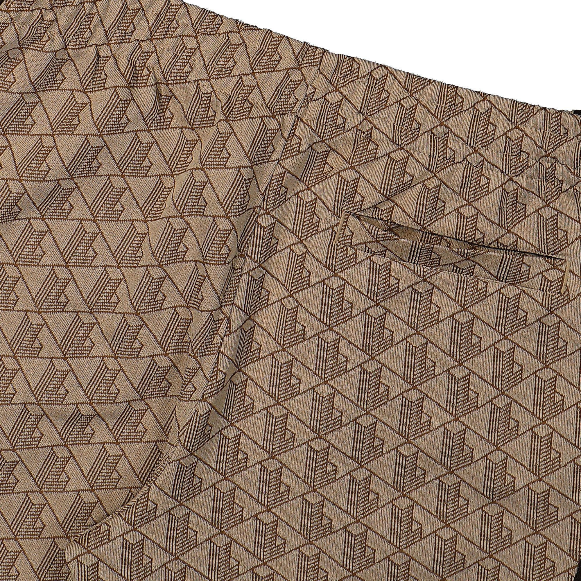 Lacoste Paris Monogram Trousers Beige / Brown Sweat & Track Pants XH1440-00 6IR Detail View 2 | Overkill