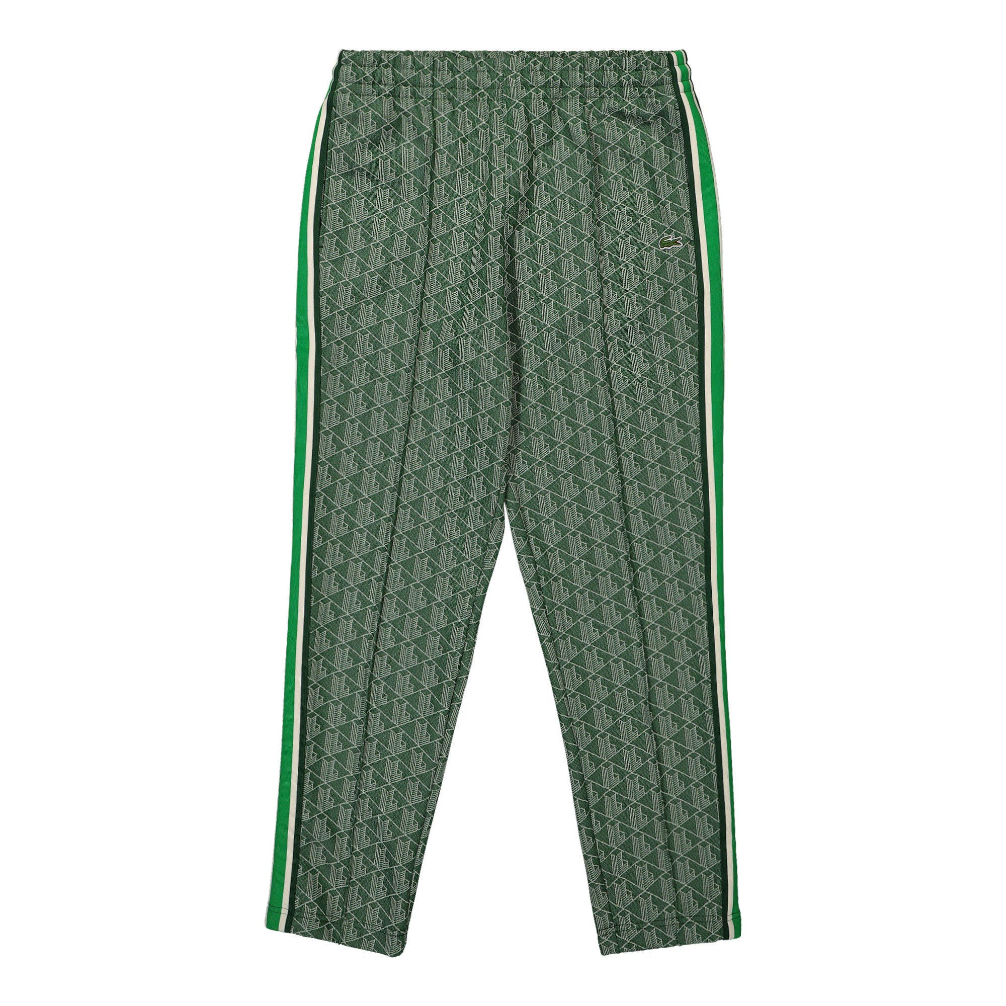 Lacoste Paris Monogram Track Pants Green / Beige Sweat & Track Pants XH1440-00 HEI | Overkill
