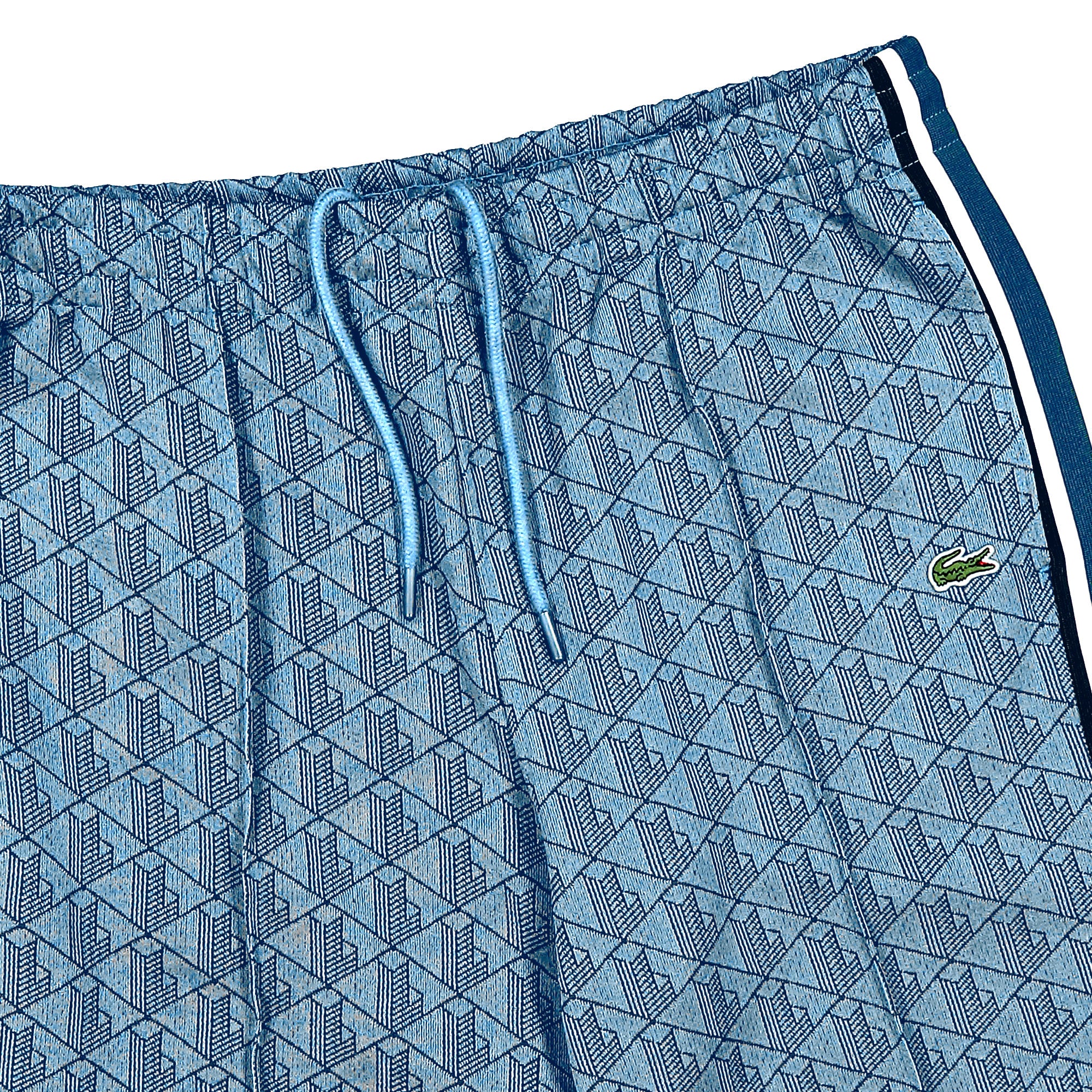 Lacoste Paris Jacquard Monogram Track Pants Light Blue / Blue Sweat & Track Pants Detailfoto | Overkill