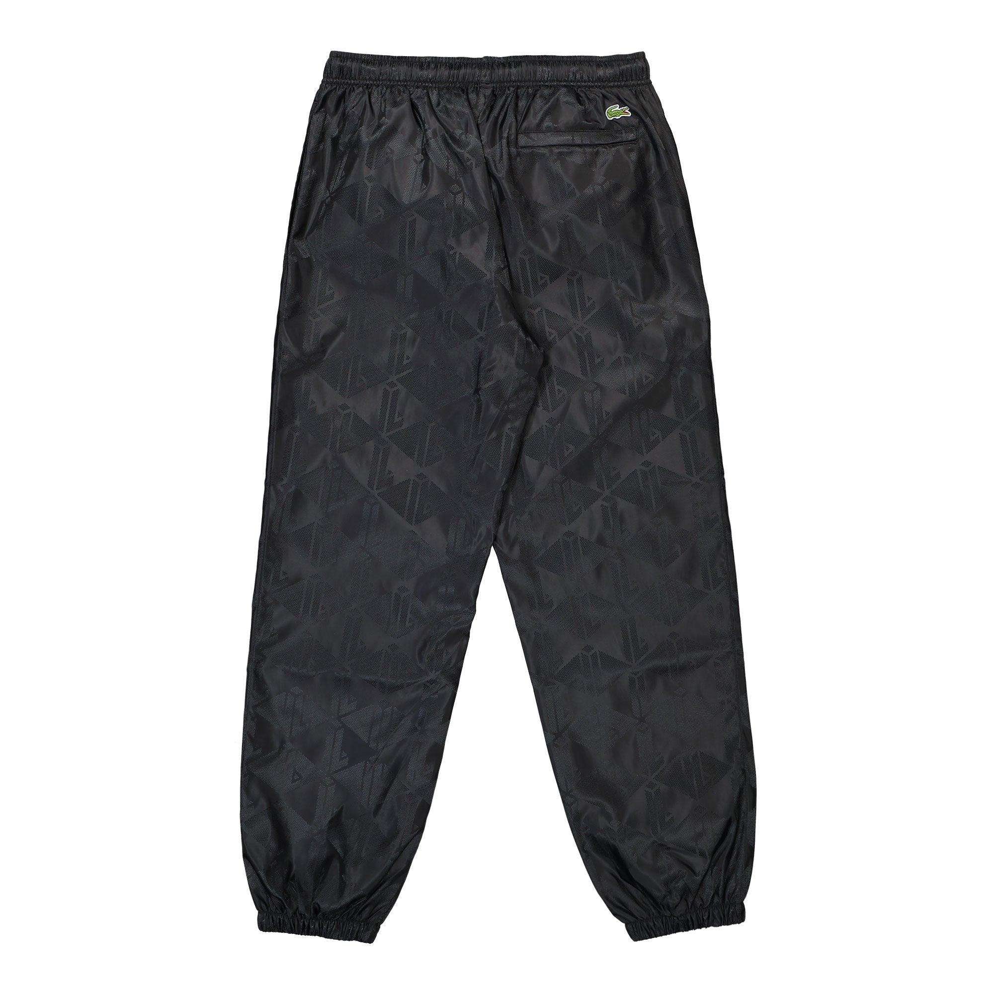 Lacoste Monogram Tracksuit Trousers Black Sweat & Track Pants Material | Overkill