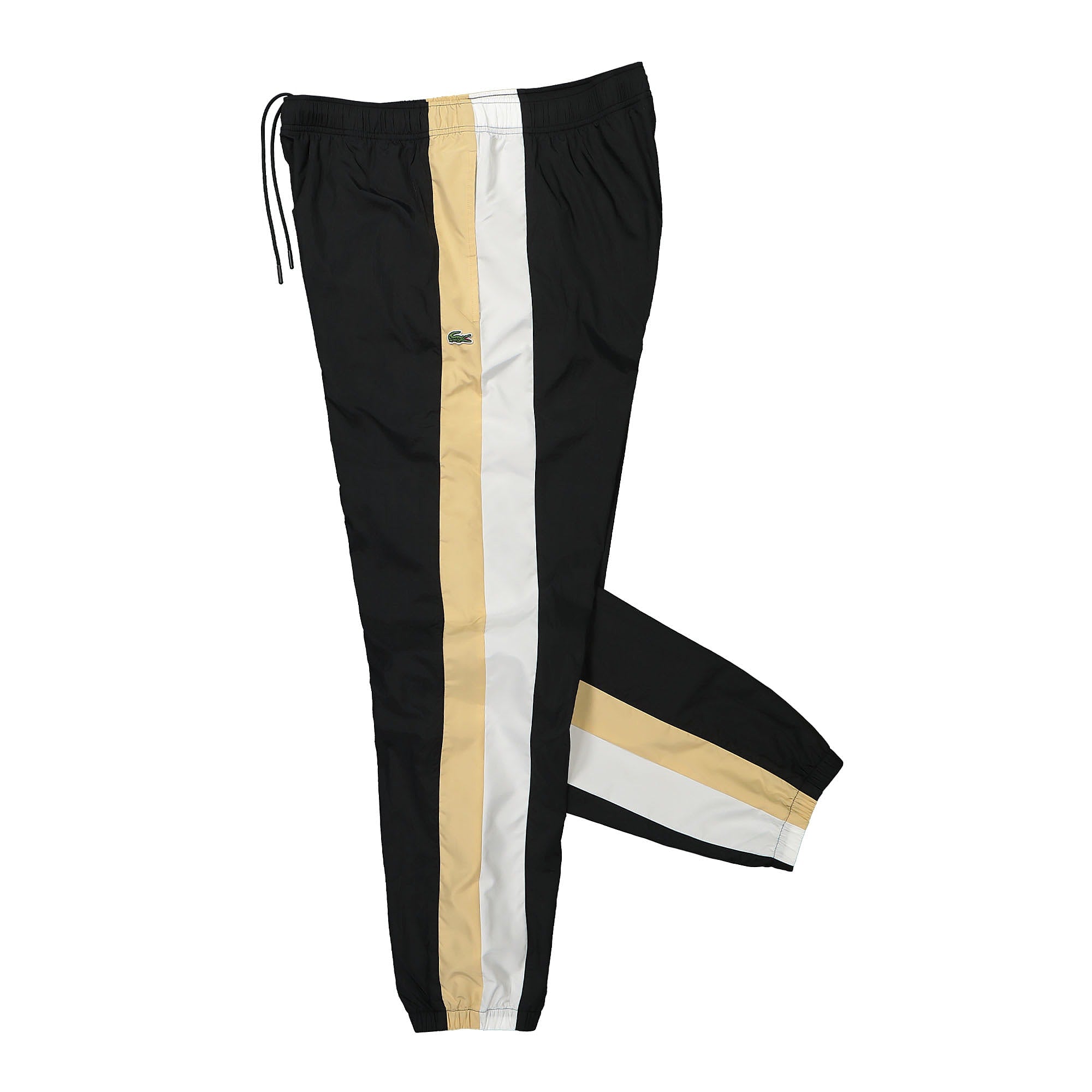 Lacoste Waterproof Track Pant Black / Croissant - Farine Sweat & Track Pants Close-up | Overkill