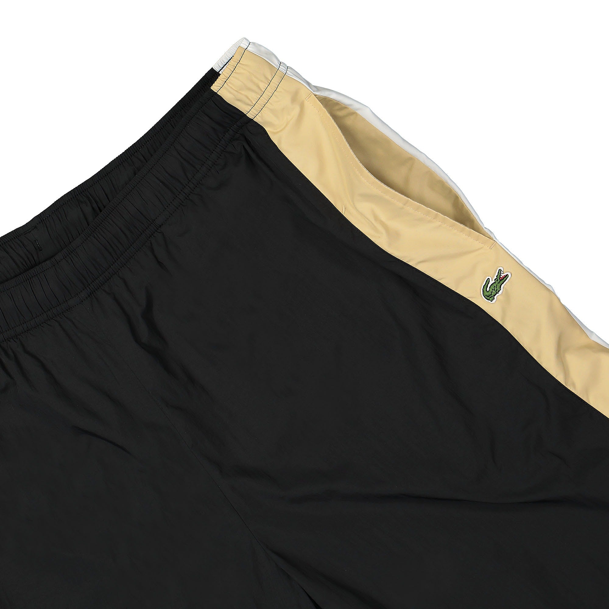 Lacoste Waterproof Track Pant Black / Croissant - Farine Sweat & Track Pants Detailfoto | Overkill