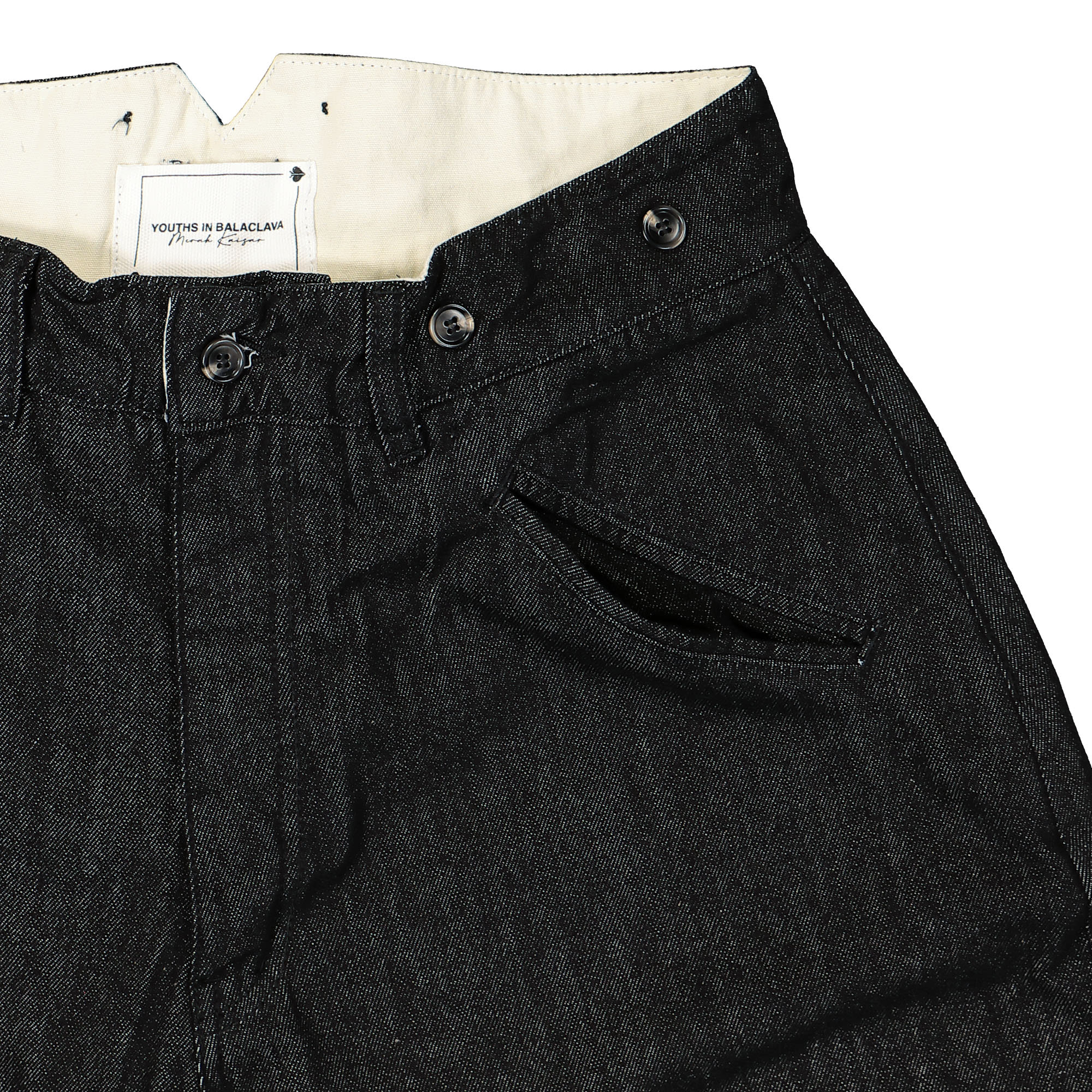 Youths In Balaclava SS23 Breeches Pants Black Casual Pants Detail view 1 | Overkill