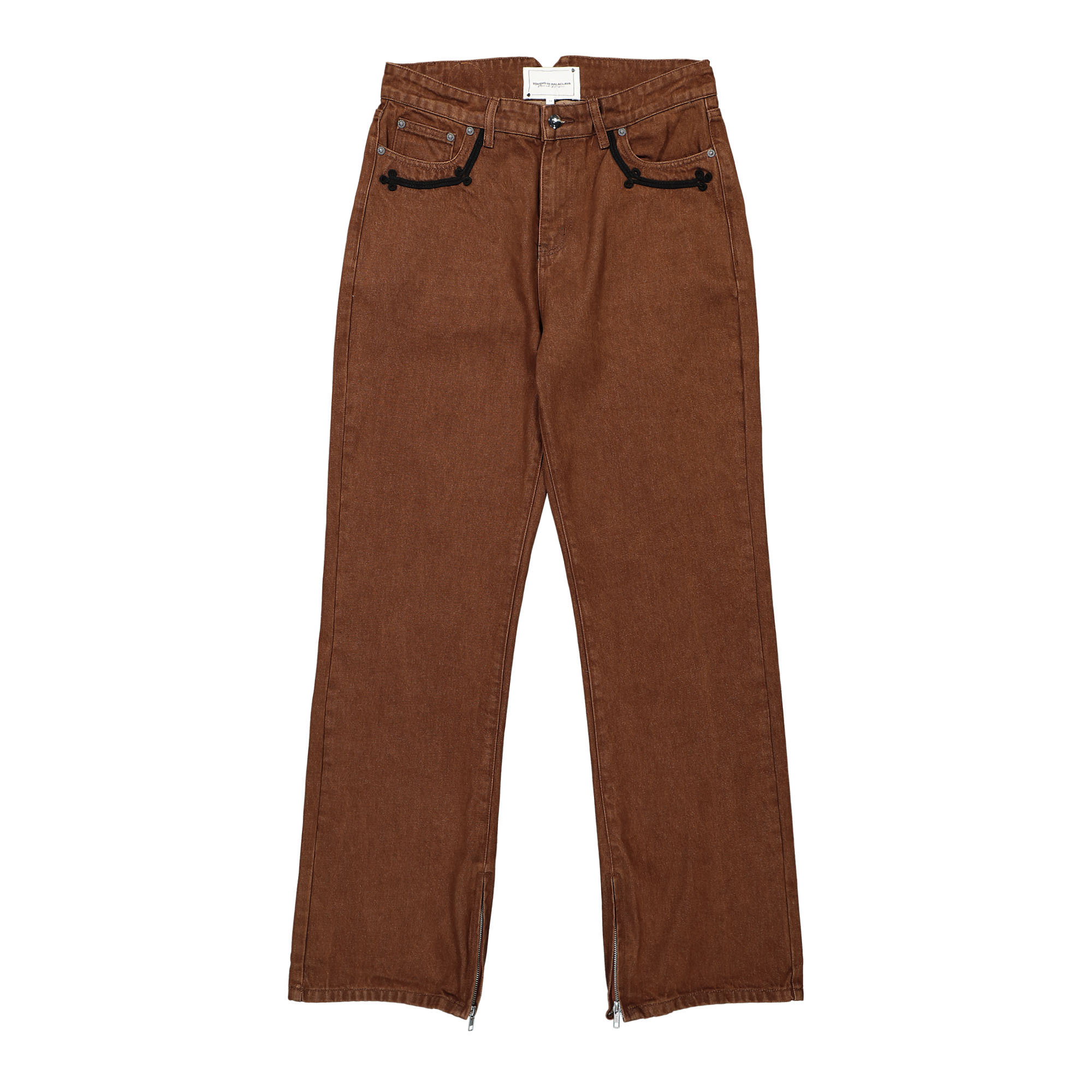 Youths In Balaclava Hussar Jeans Brown Jeans YOU07P102 | Overkill