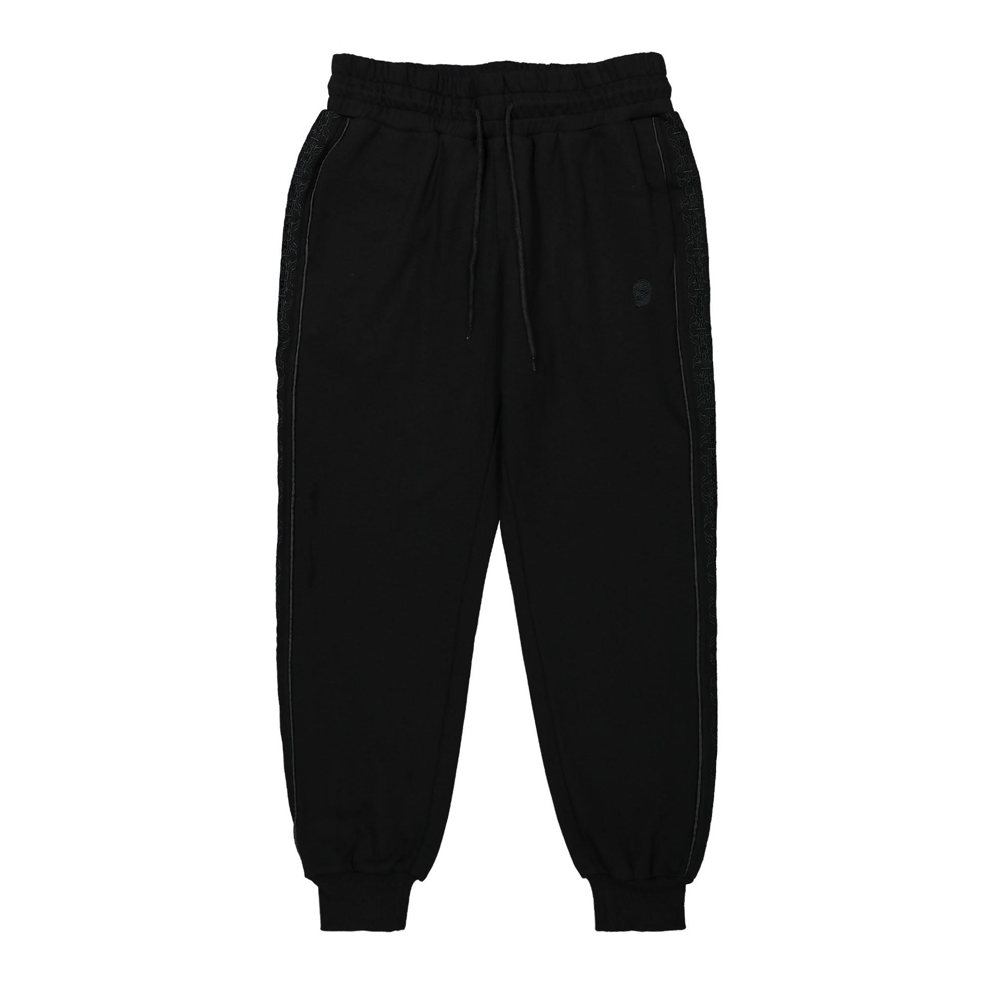 Youths In Balaclava Track Spine Pants Black Sweat & Track Pants YOU07P103 | Overkill