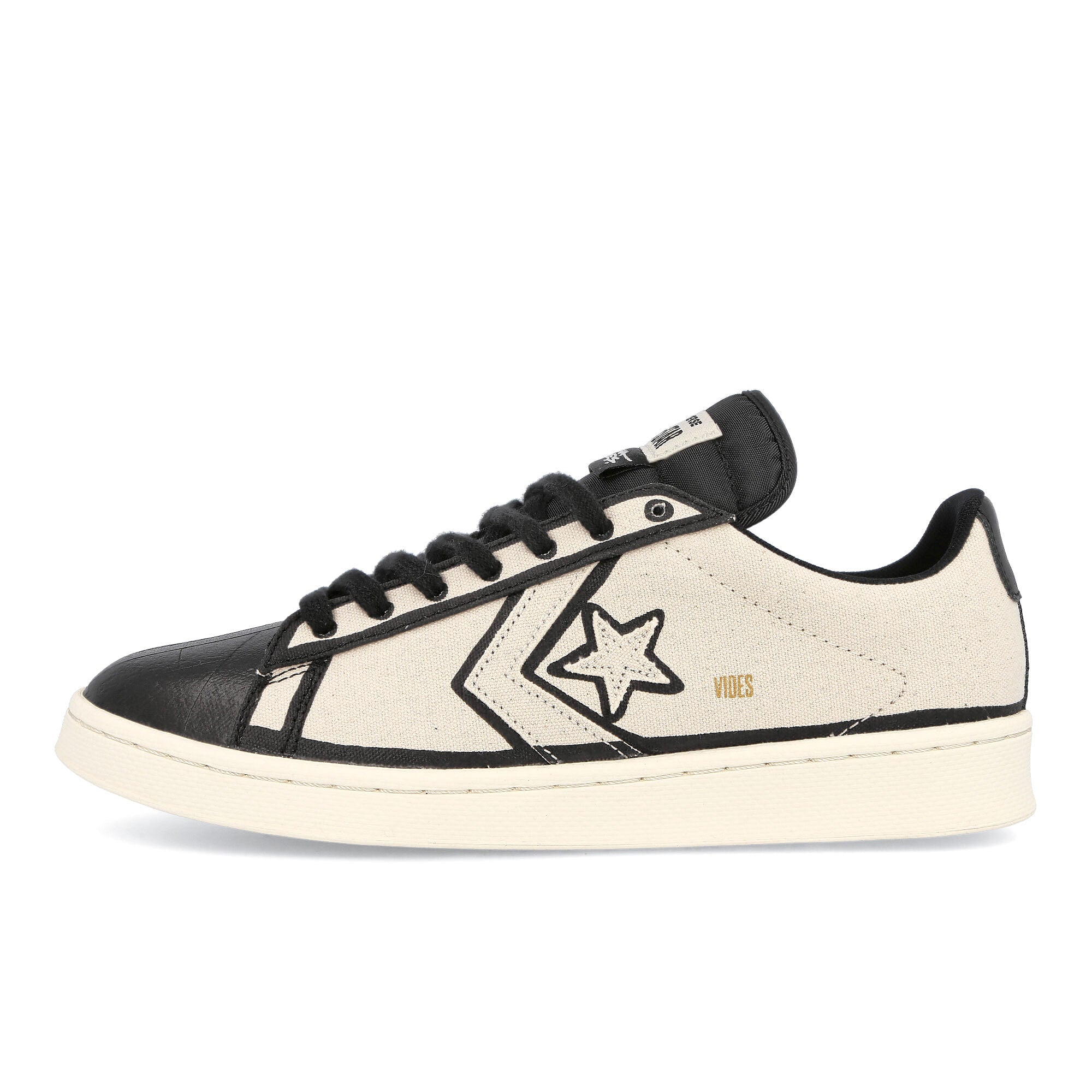 Converse Joshua Vides x Converse Pro Leather Ox Natural Ivory / Black / White A00713C | Overkill