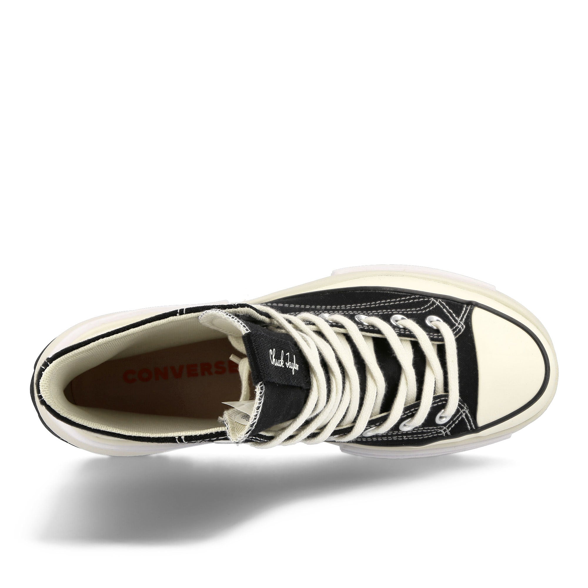 Converse Run Star Legacy CX Hi Black / Egret / White High Top Sneakers Detailfoto | Overkill