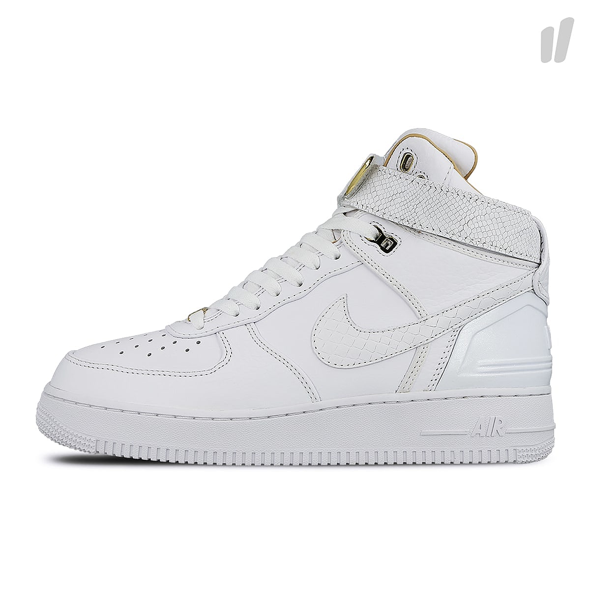 Nike air force 1 hi just don White-White - White High Top Sneakers AO1074 100 | Overkill