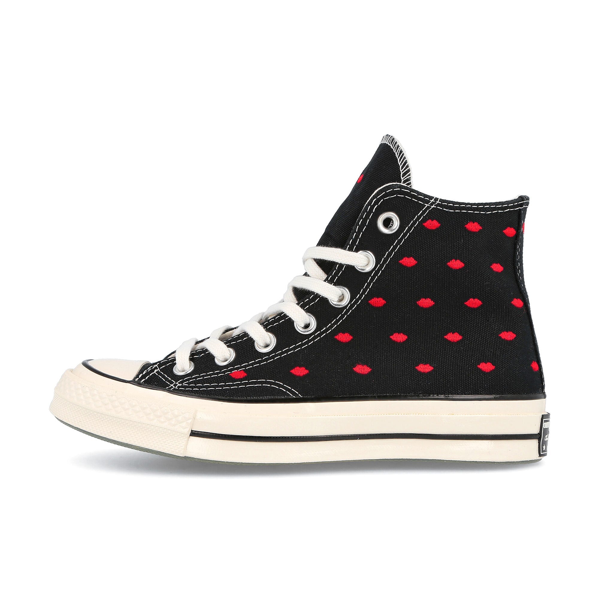 Converse chuck 70 hi Black-University Red-Egret Sneakers A01600C | Overkill