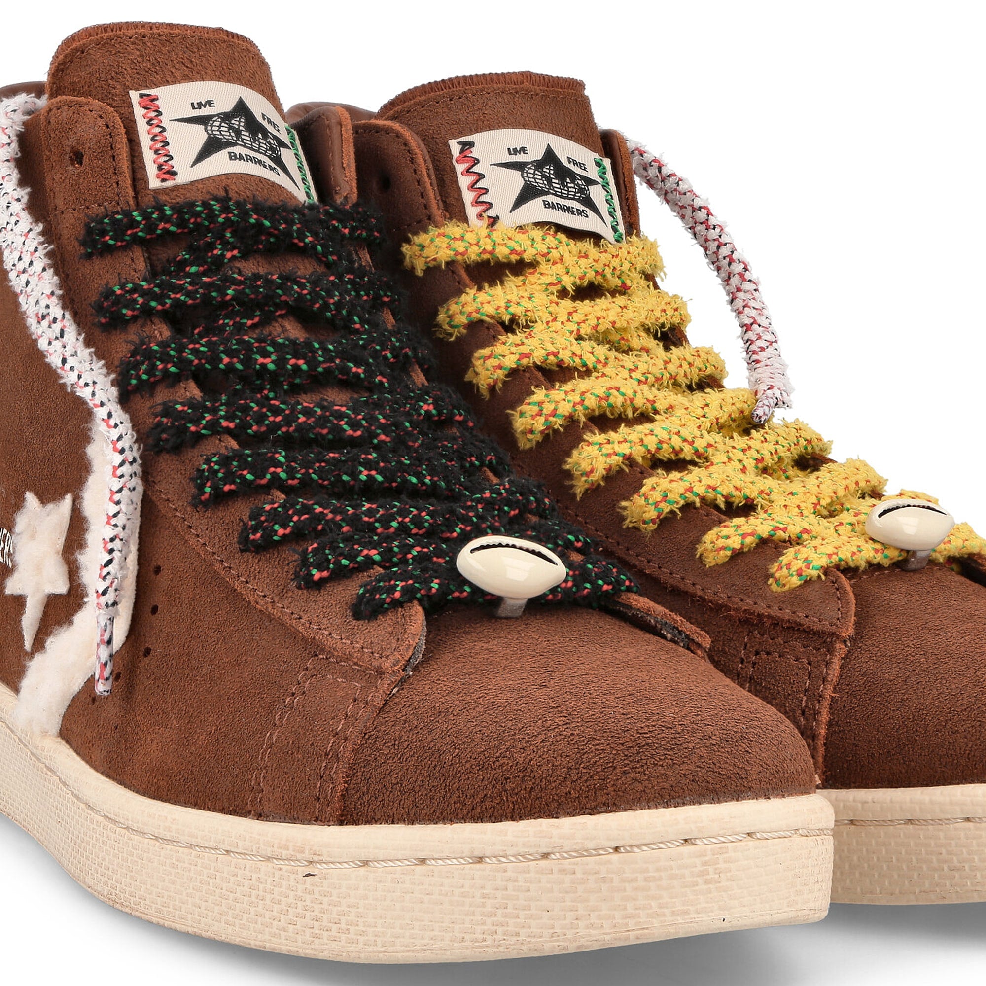 Converse Barriers Worldwide x Converse Pro Leather Hi Monks Robe-Black Sneakers Detailfoto | Overkill