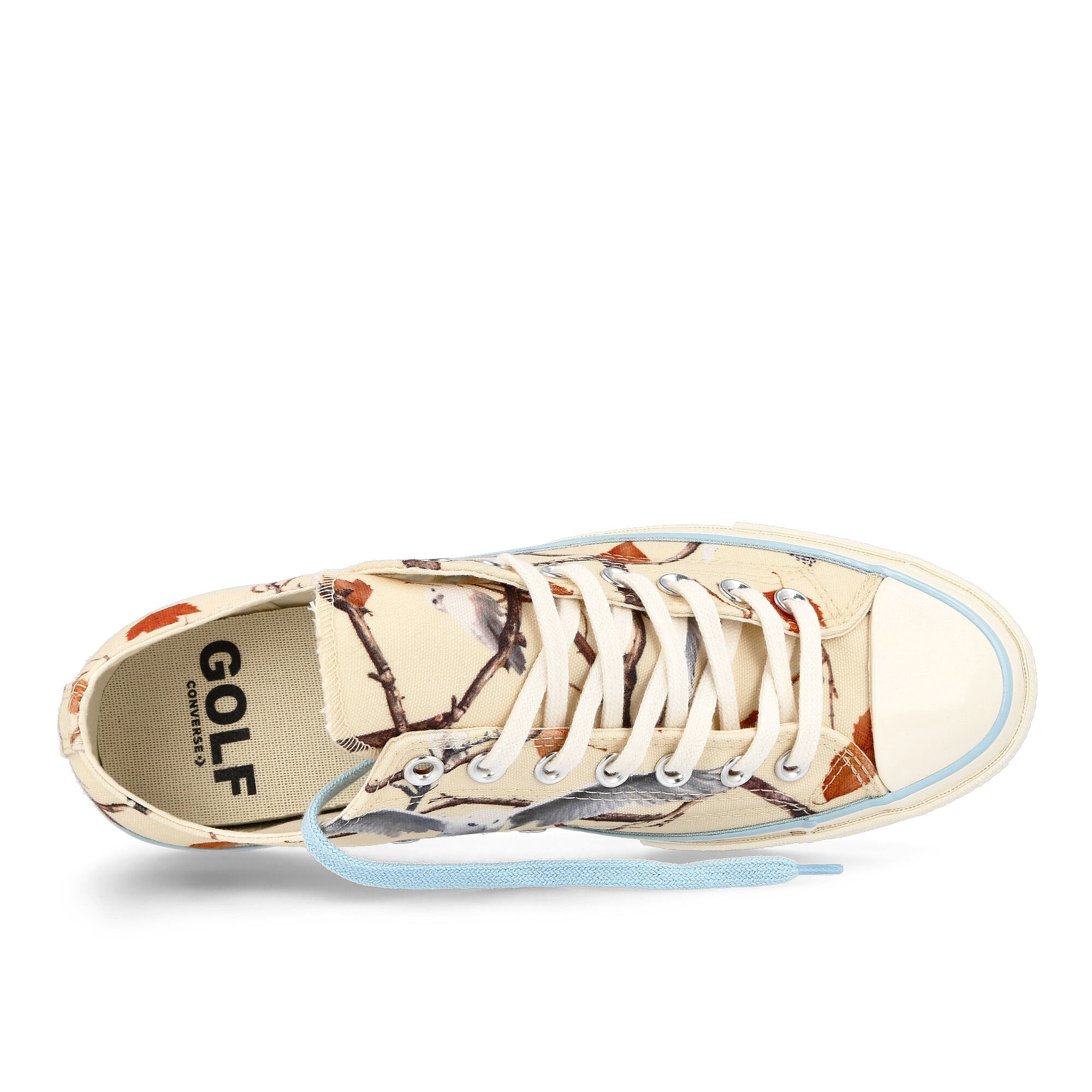 Converse Golf Wang x Converse Chuck 70 Ox Egret-Corydalis Blue Sneakers Detailfoto | Overkill