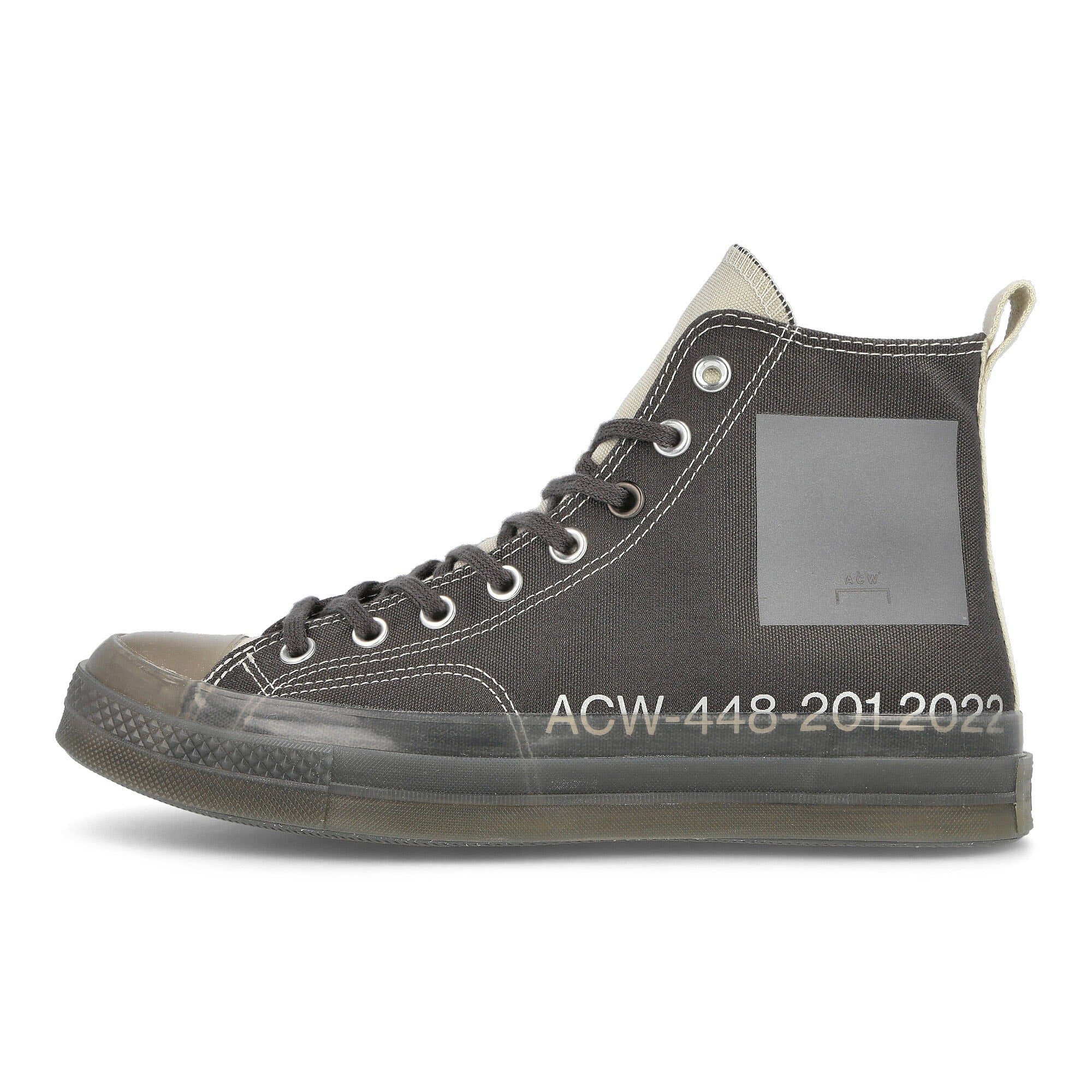Converse A COLD WALL x Converse Chuck 70 Hi Pavement / Silver Birch High Top Sneakers A02277C | Overkill